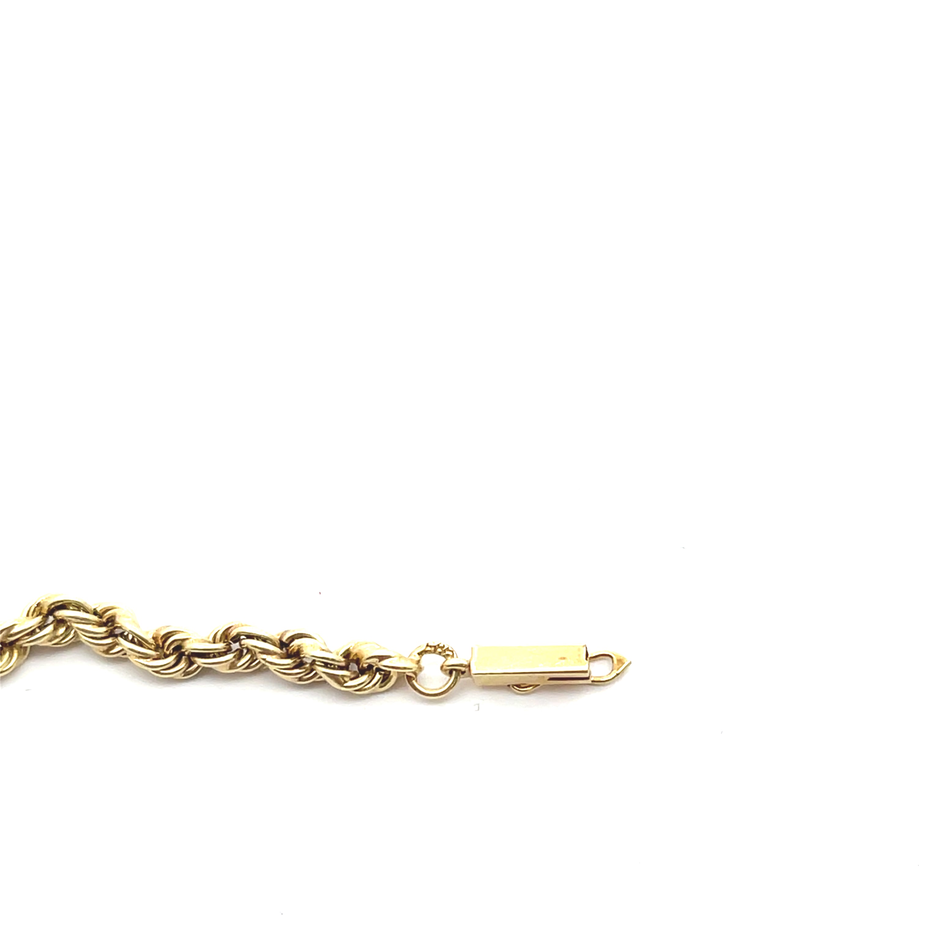 Kordelarmband Gelb Gold 585 14 Karat