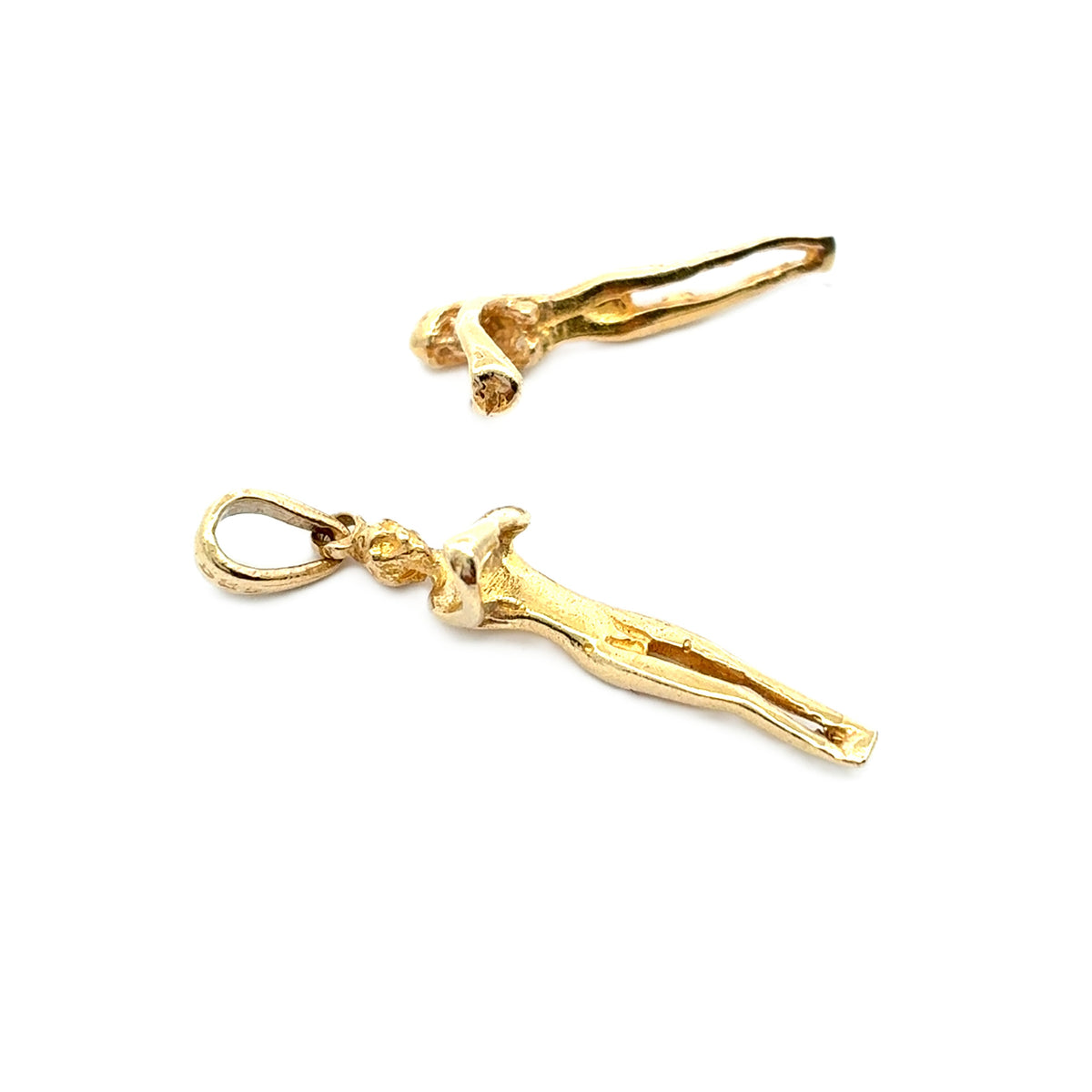 Kettenanhänger Gelbgold "Umarmung" 585/14kt