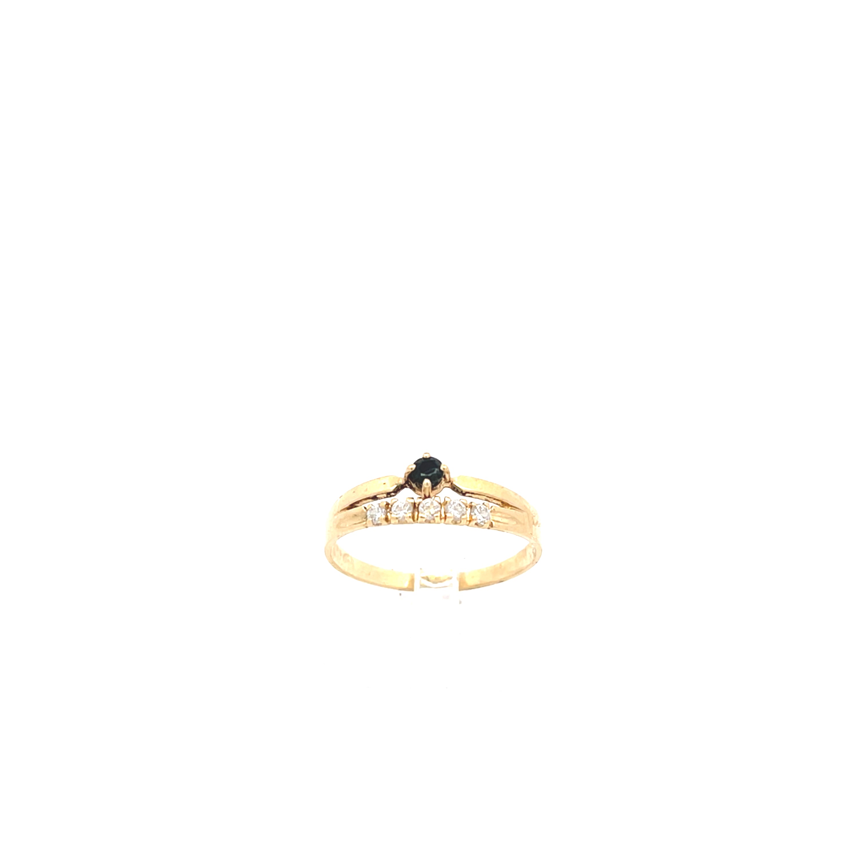 Damenring Gelb Gold 585/14kt Gr.60