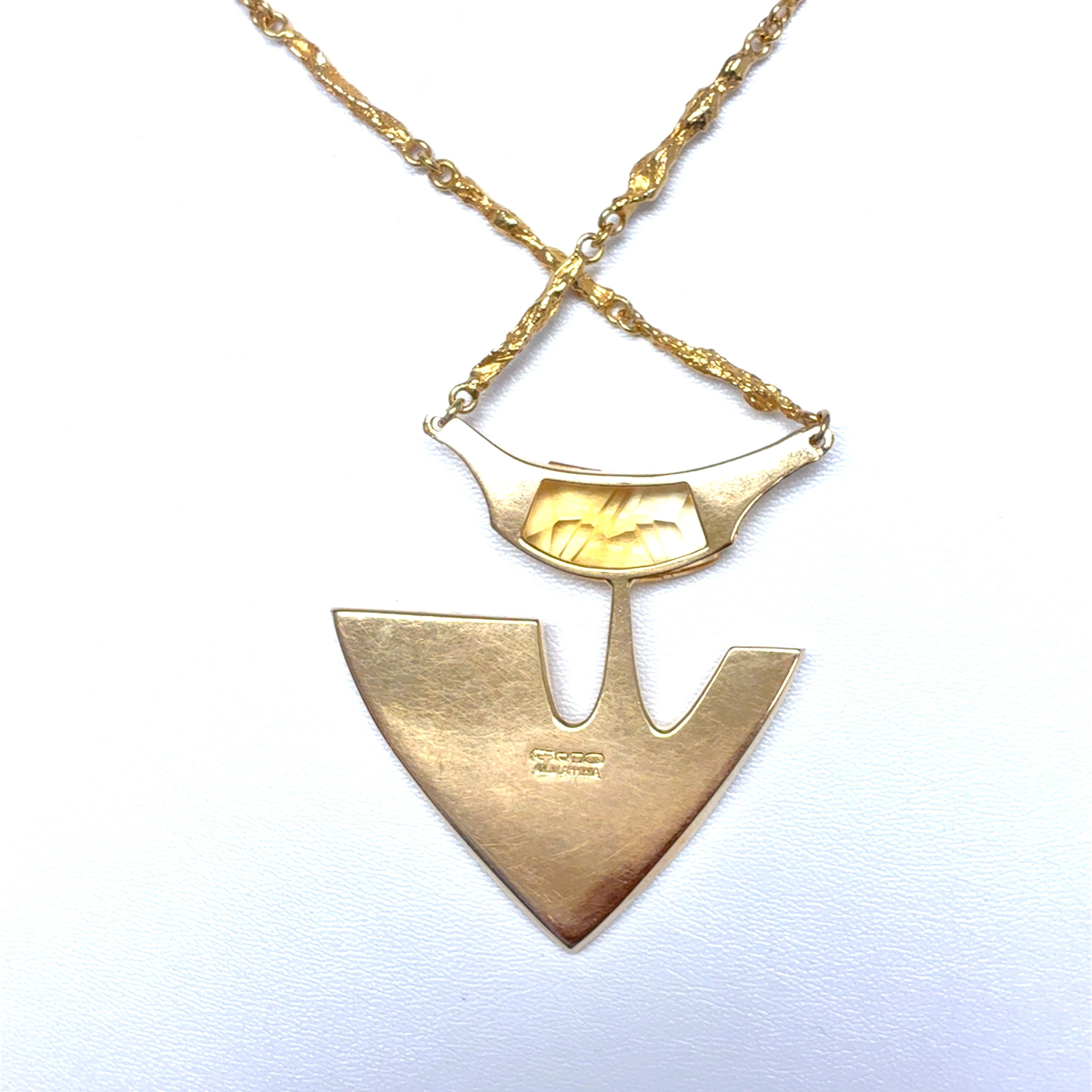 LAPPONIA Collier Kette Gelb Gold 585 14 kt Citrin 237425