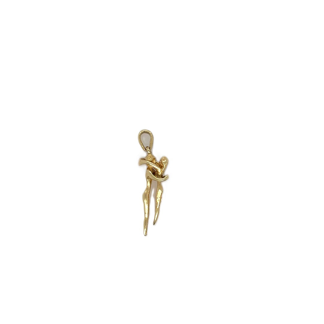 Kettenanhänger Gelbgold "Umarmung" 585/14kt