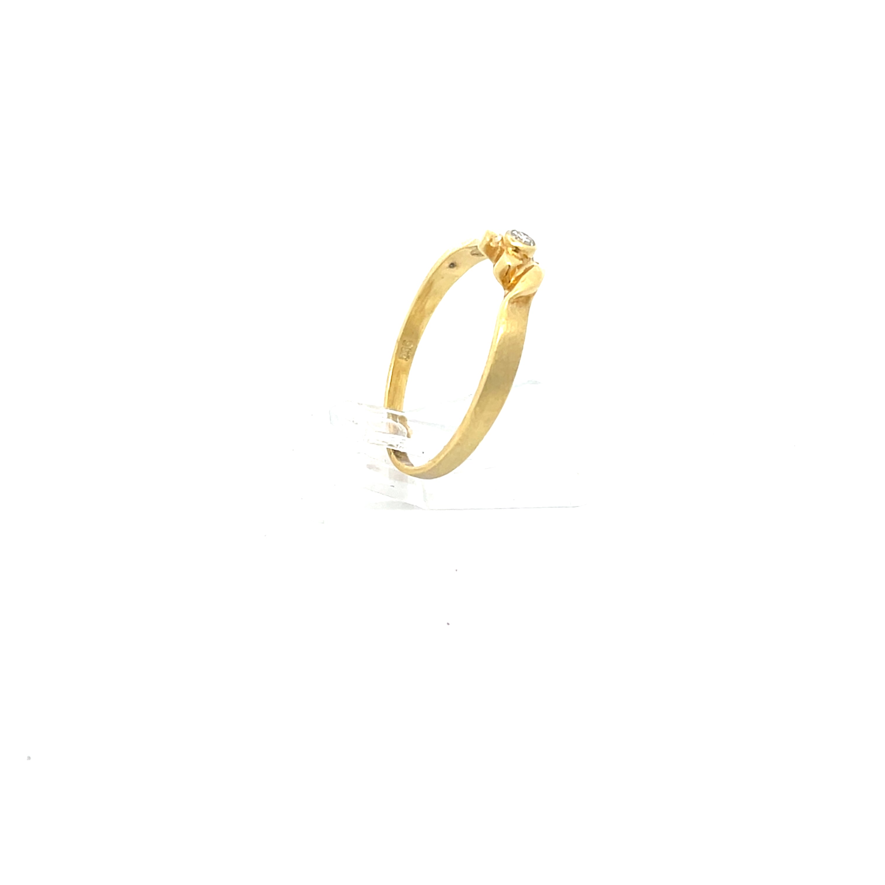 Brillanten Ring Gelb Gold 585 14 Karat