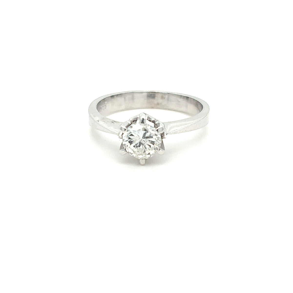 Ring Gold 585 14 kt Brillant 0,75 ct Damen