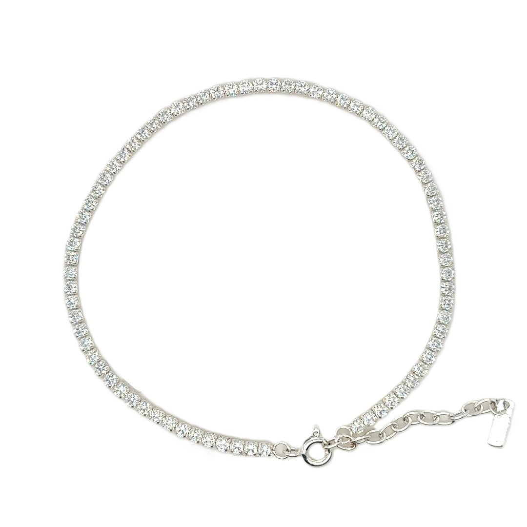 Tennisarmband 925 Silber ca.18 - 21,5cm