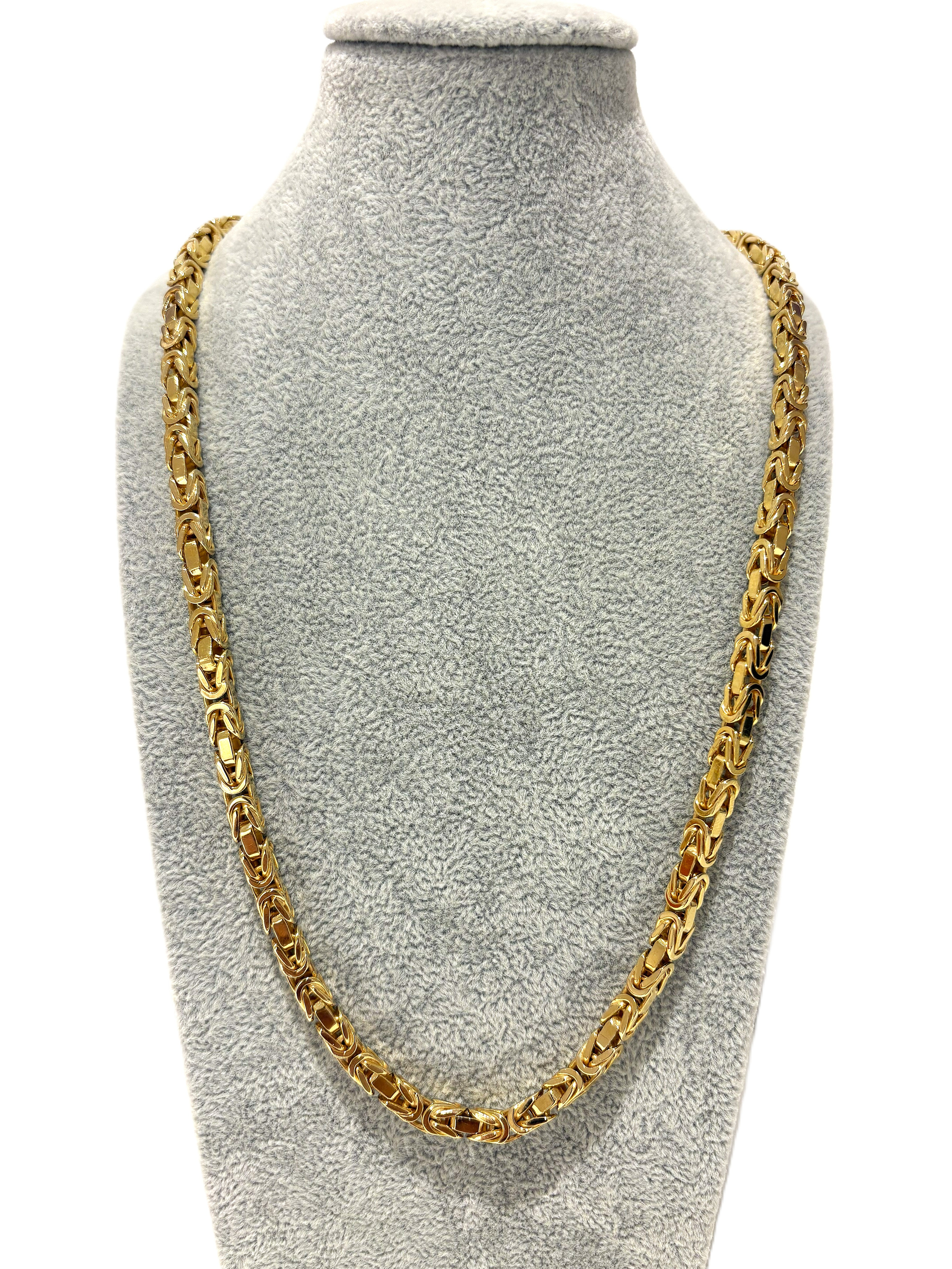 Königskette Gelb Gold 585 14kt Unisex