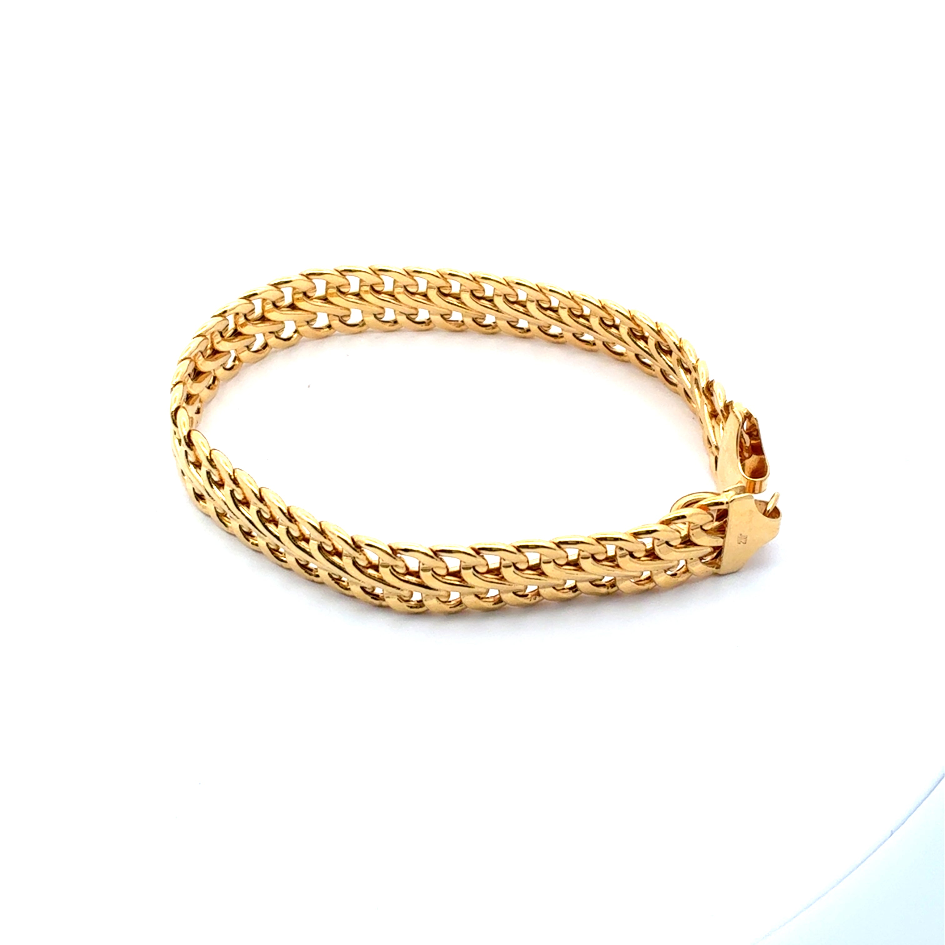Armband Gelb Gold 585 14 kt L: 19 cm Damen 229420