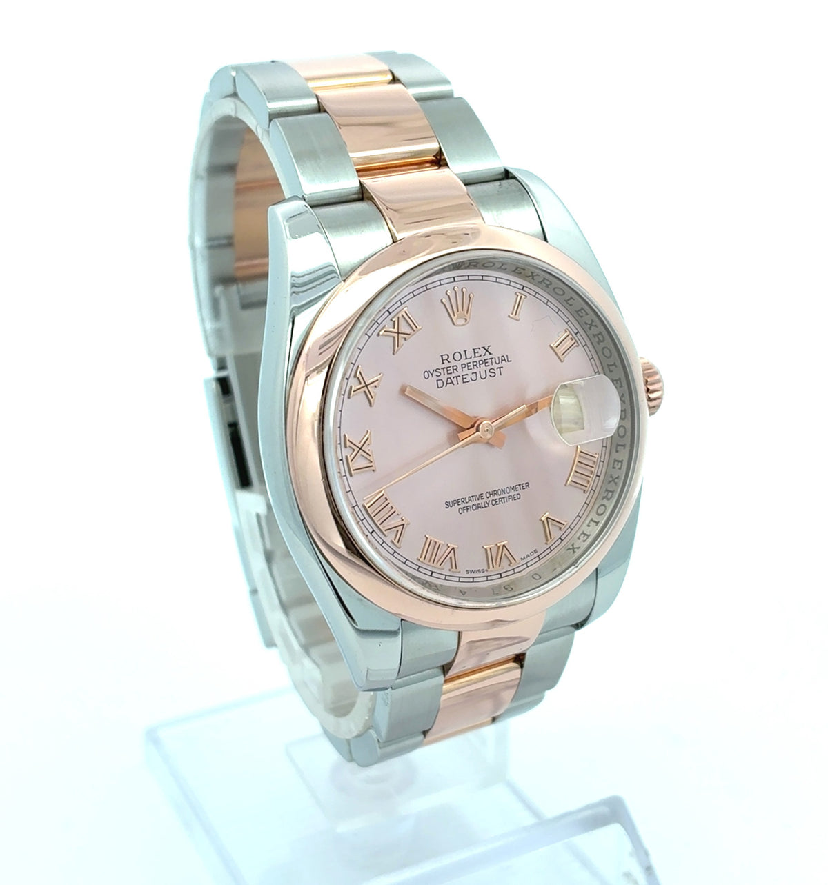 Rolex Datejust Edelstahl/ Rosegold Ref.: 116201 36mm Damen