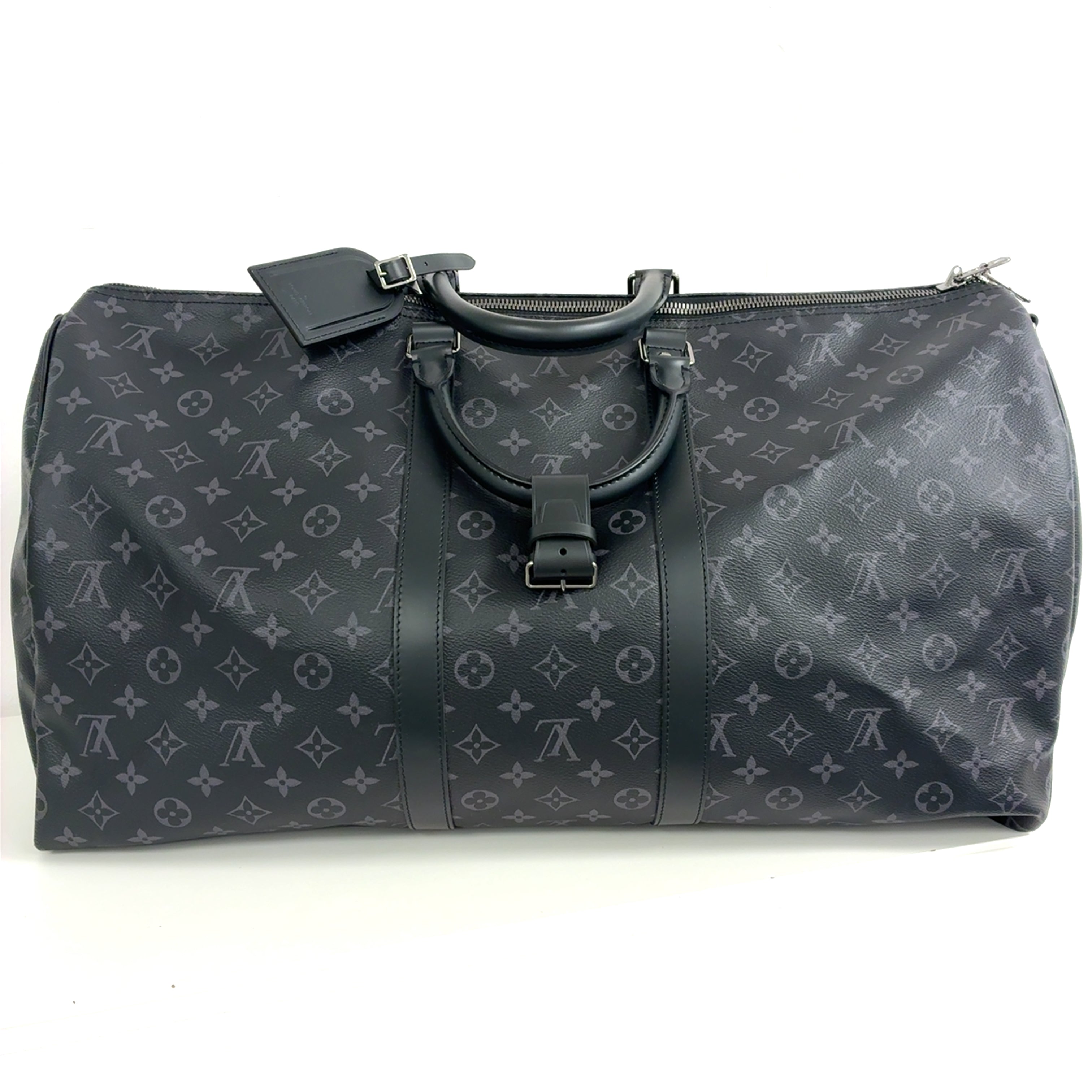 Louis Vuitton Keepall 55 Reisetasche Schwarz