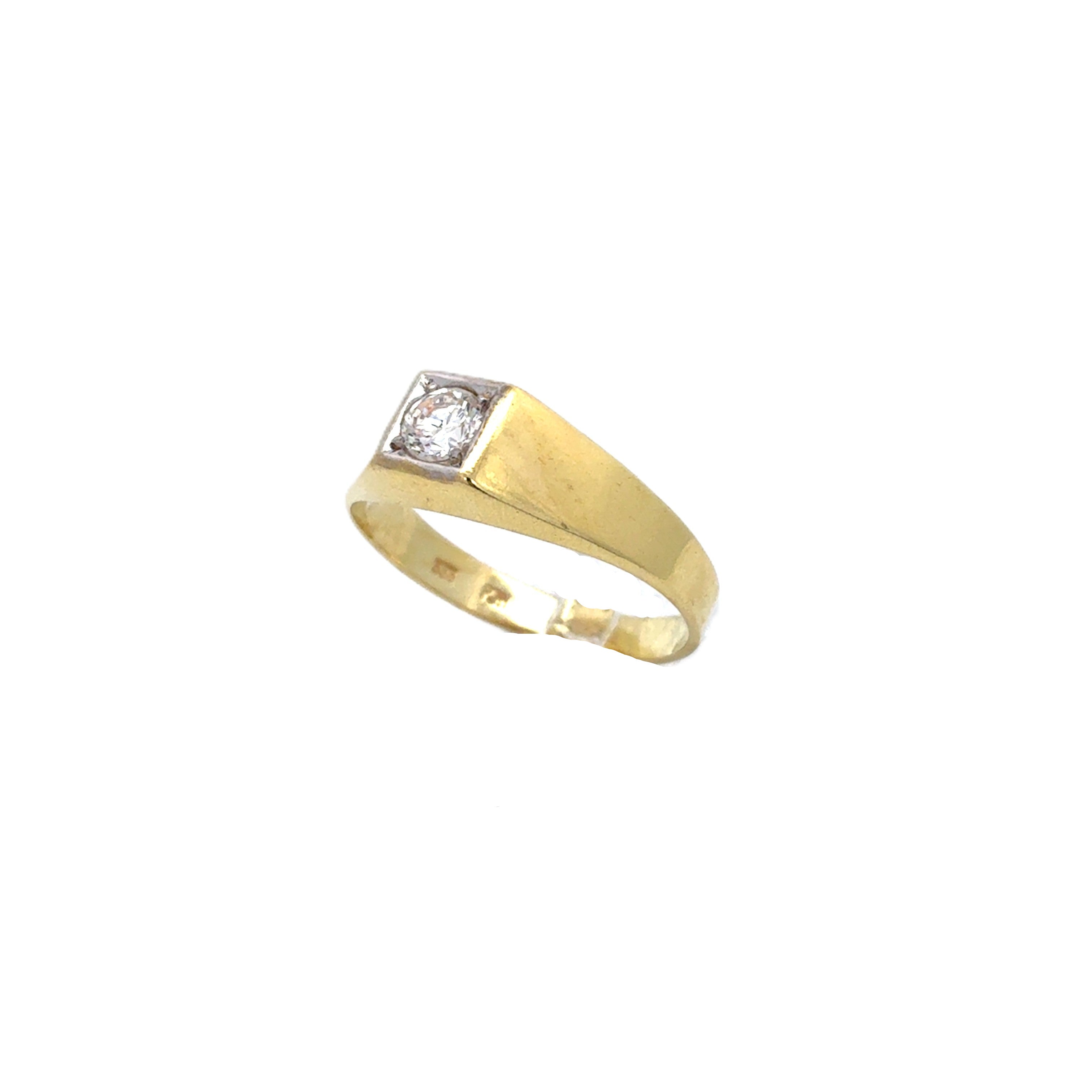 Ring Gelb Gold 333/8 kt Damen Zirkonia Schmuck 215994