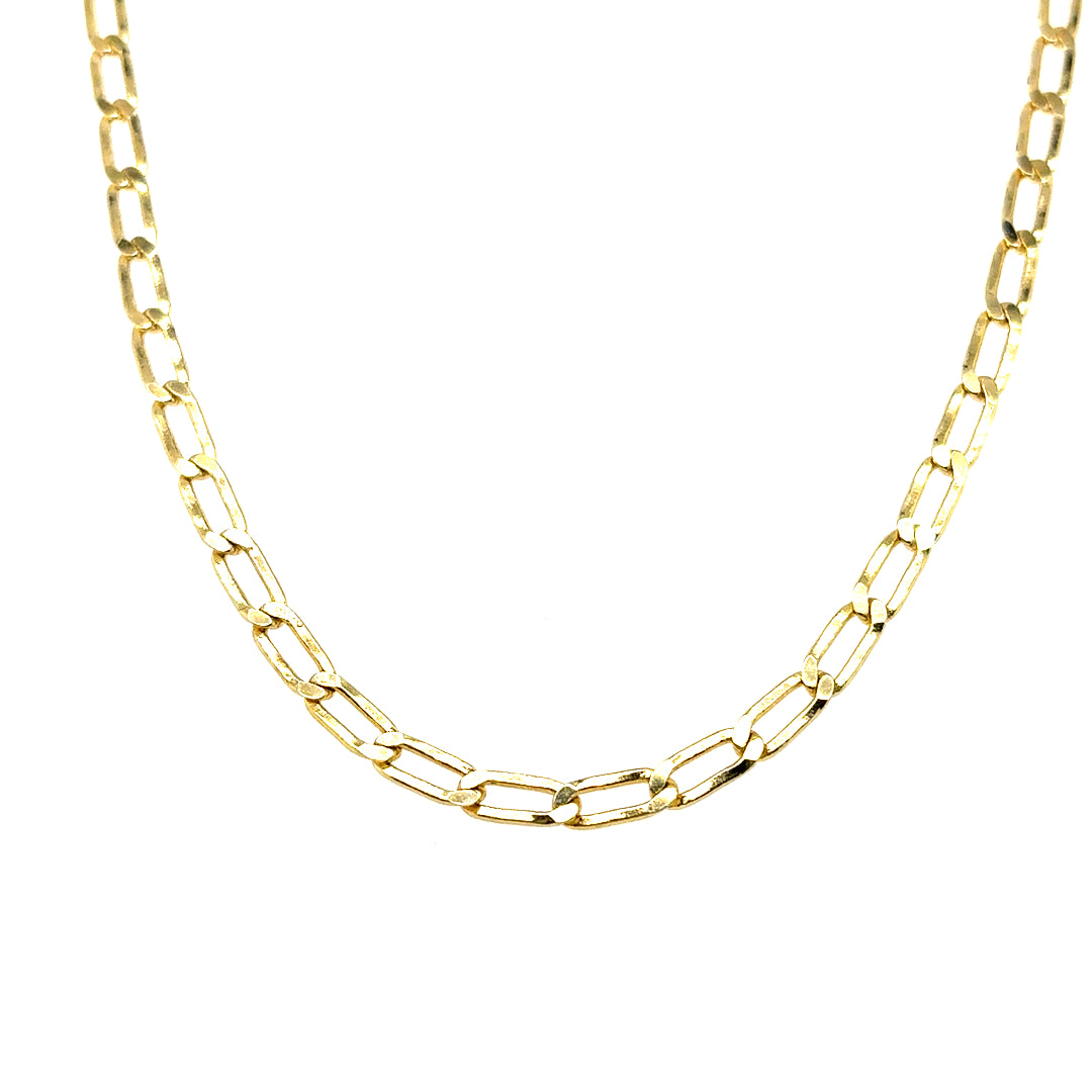 Kette Gelbgold Fantasiemuster 585/14kt ca.45,5cm