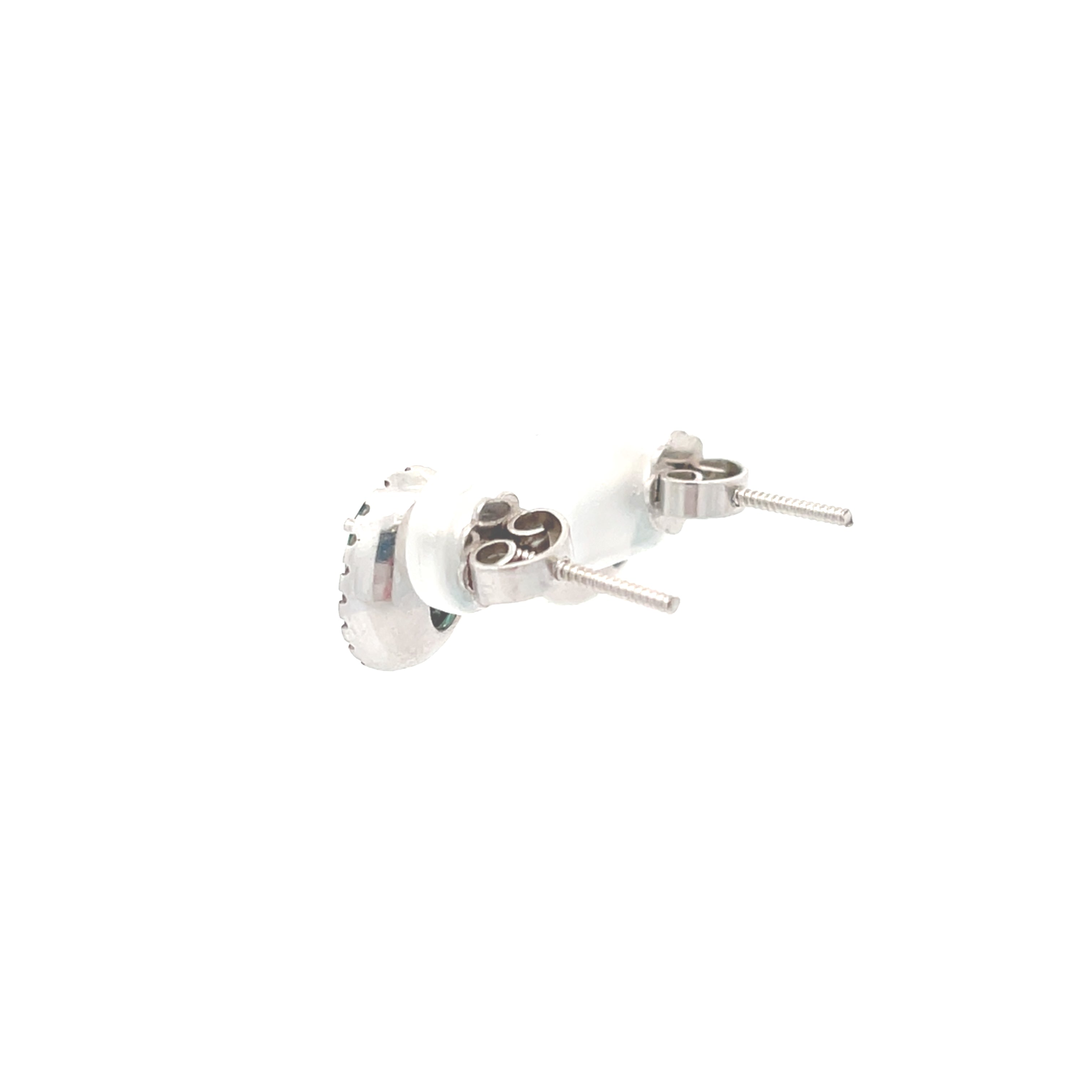 Brillant Weißgold Ohrstecker 750 18kt