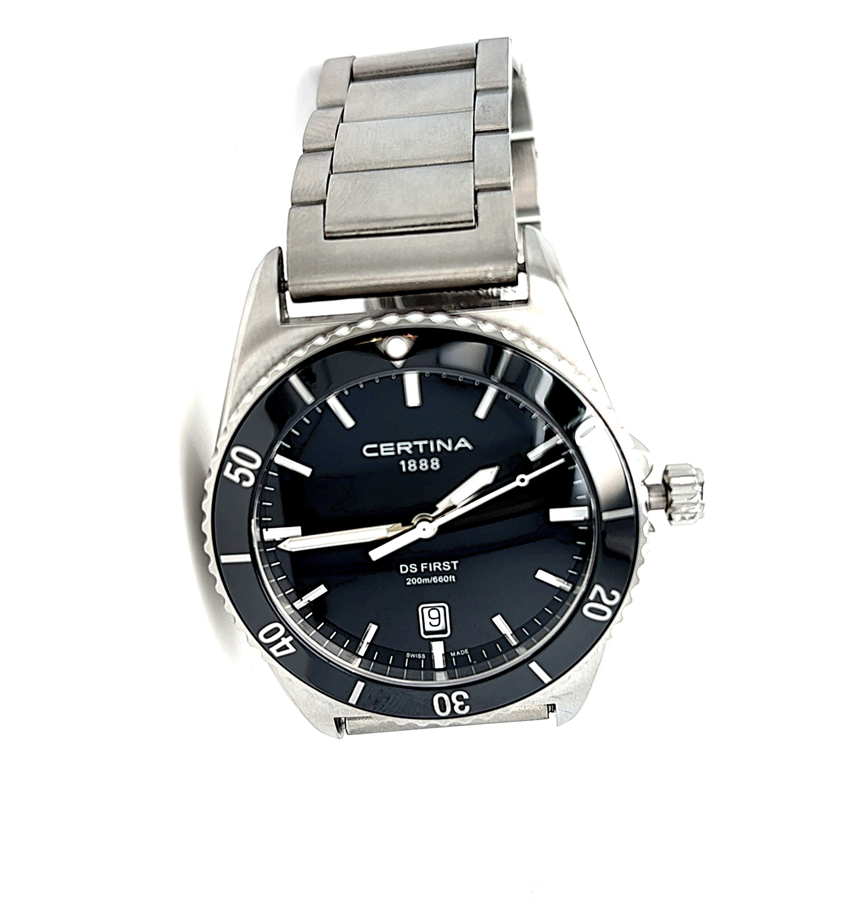 Certina DS First Sport Uhr Herren Full Set Edelstahl Quarz