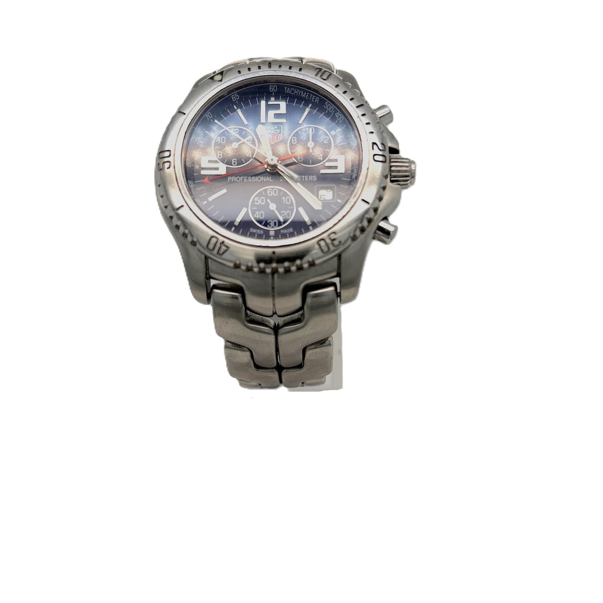 Tag Heuer Link Professional CT1110 Stahl/Stahl Quartz
