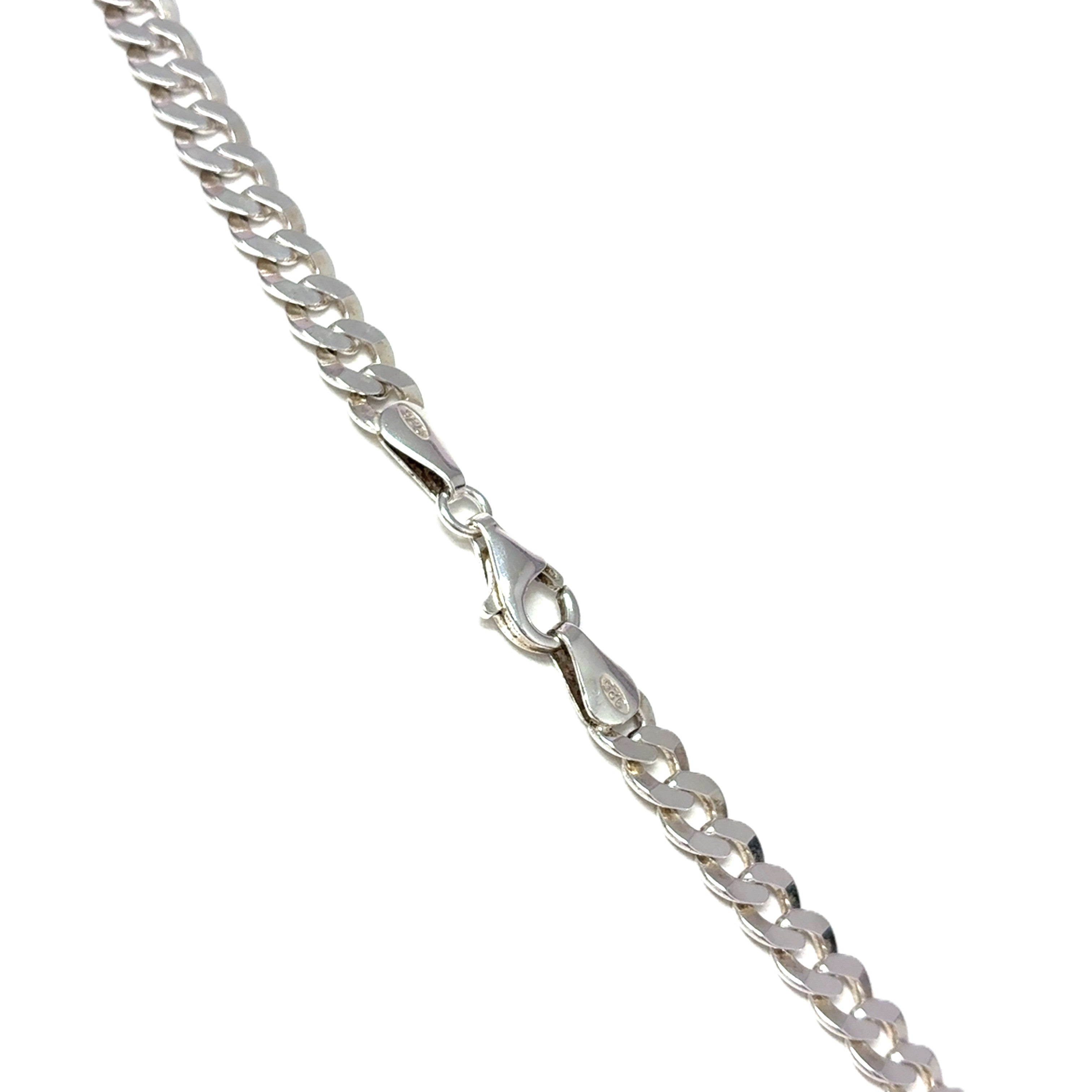 Herren Panzer Kette Sterling Silber 925 Geschenk Schmuck