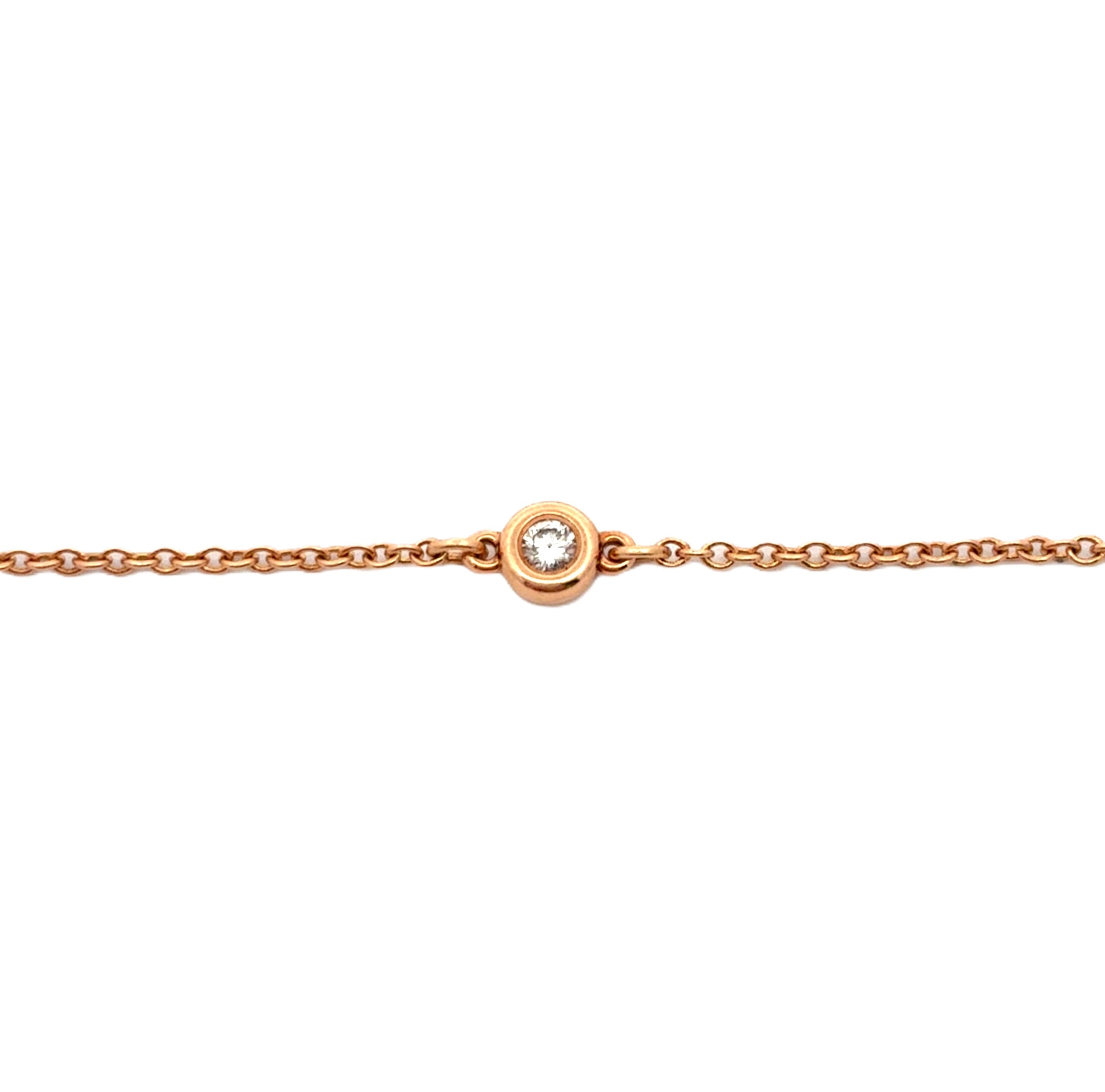 TIFFANY & Co. Armband Rot Gold Brillanten 750 /18kt