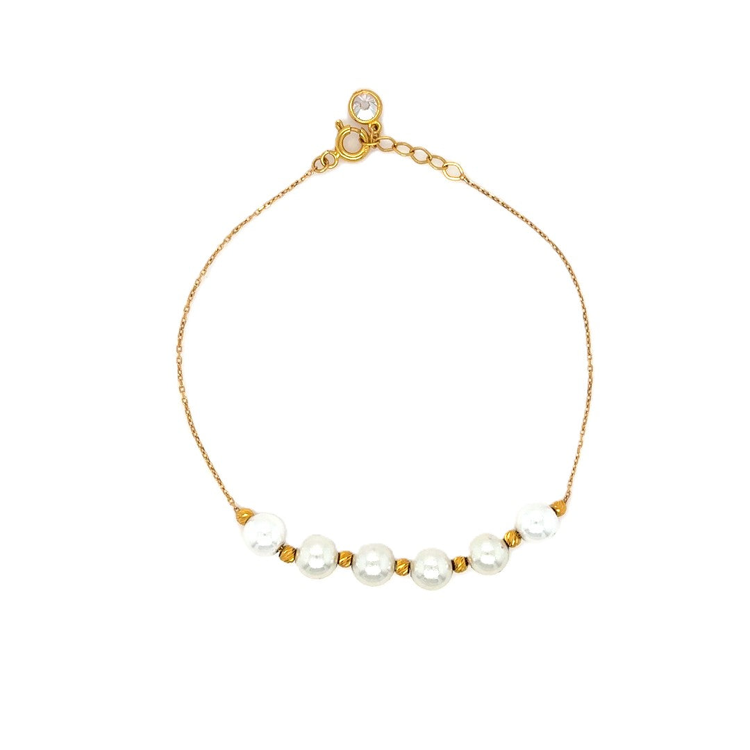 Armband Gelbgold 875/21kt ca.19,5cm