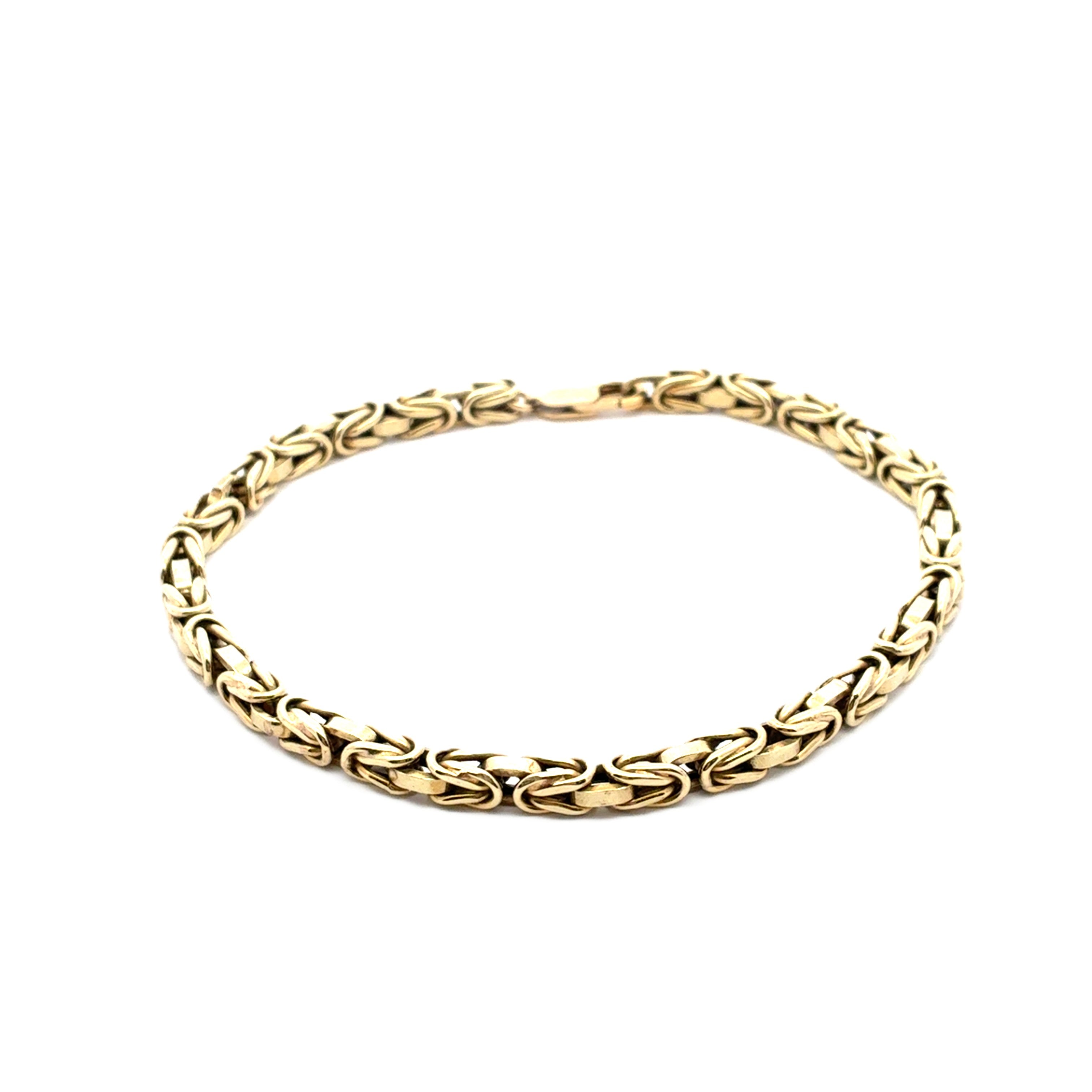 Königsketten Armband Gelb Gold 585 / 14 kt Schmuck