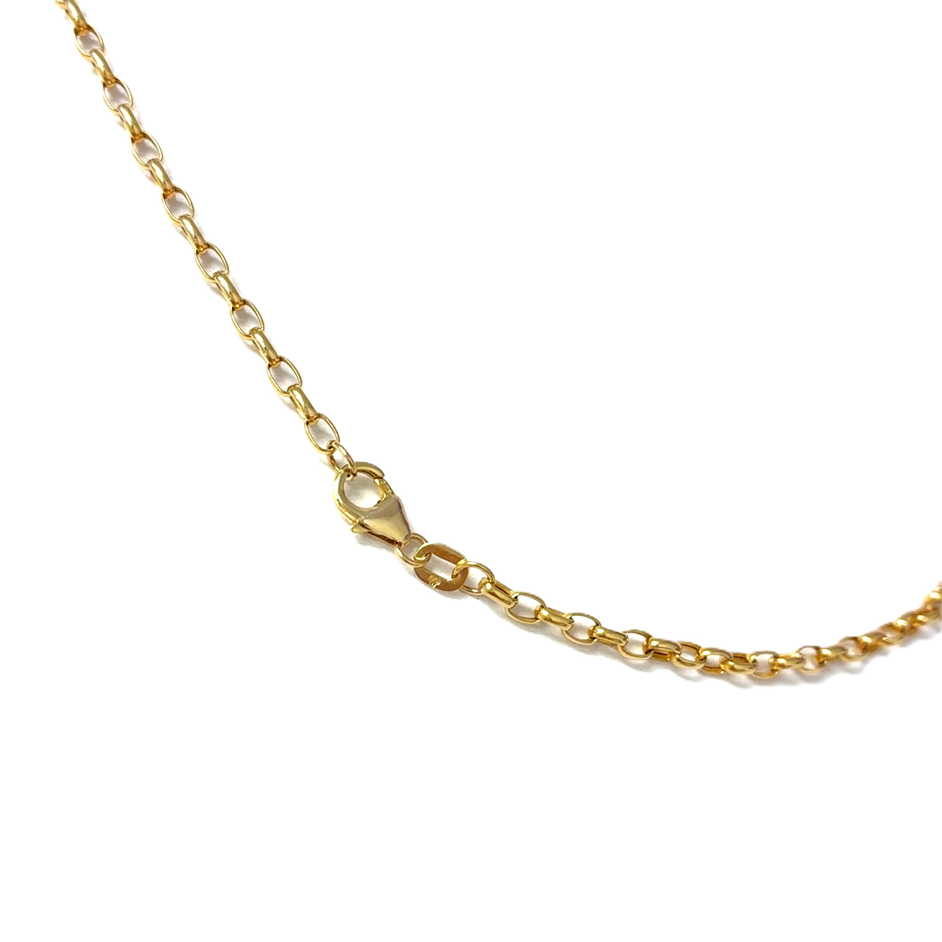 Damen Kette Gelb Gold 375 / 9 kt Schmuck Geschenk