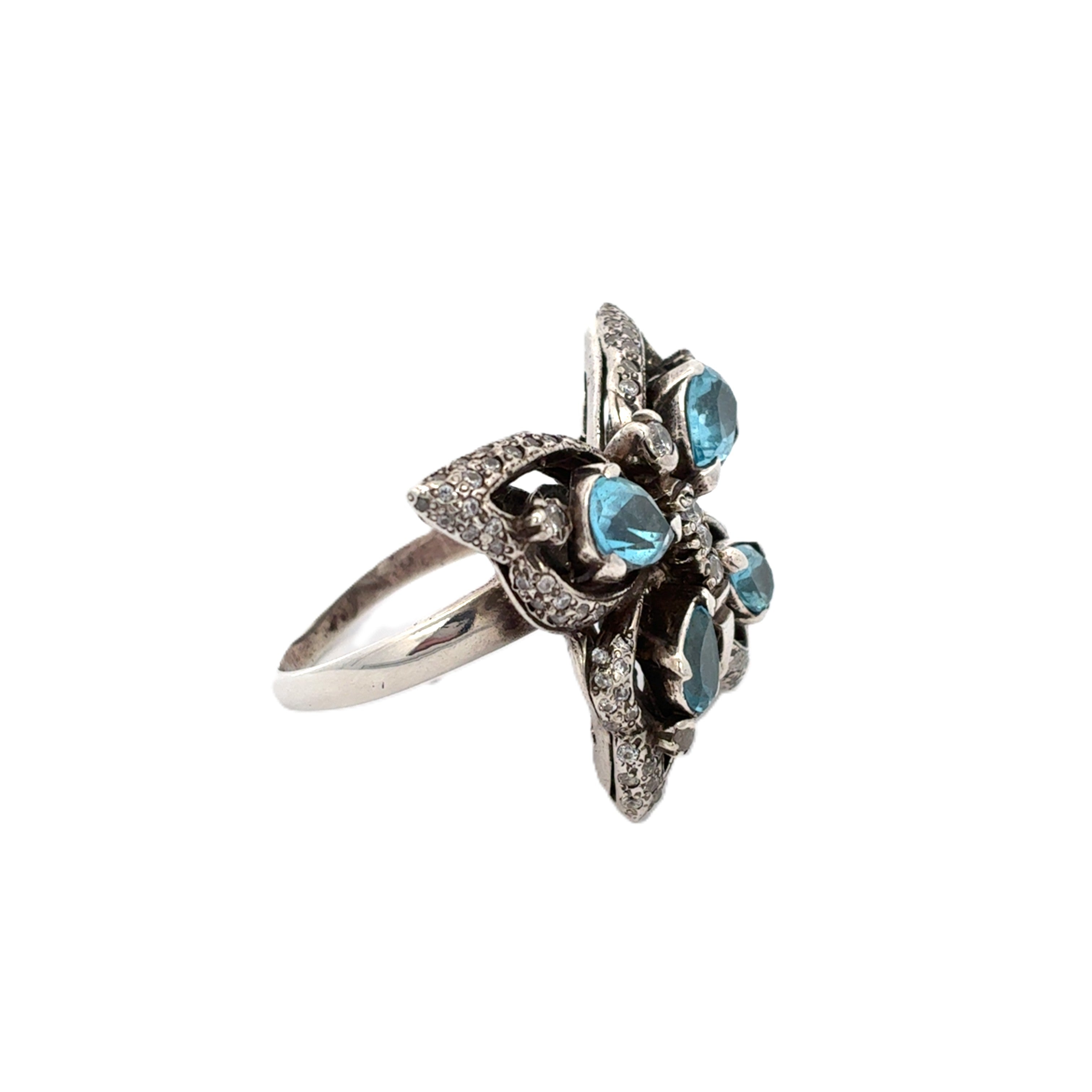Schmetterling Sterling Silber 925 Zirkonia Geschenk *55* 232006