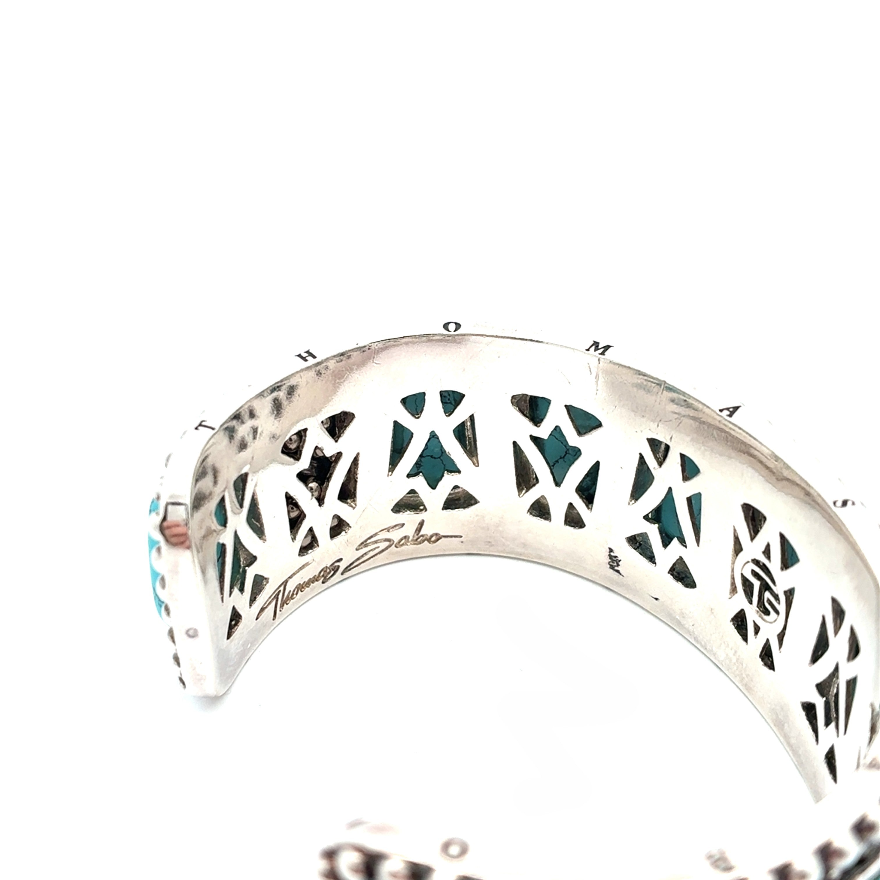 Thomas Sabo Indianer Schmuck Türkis Armspange S925 230798