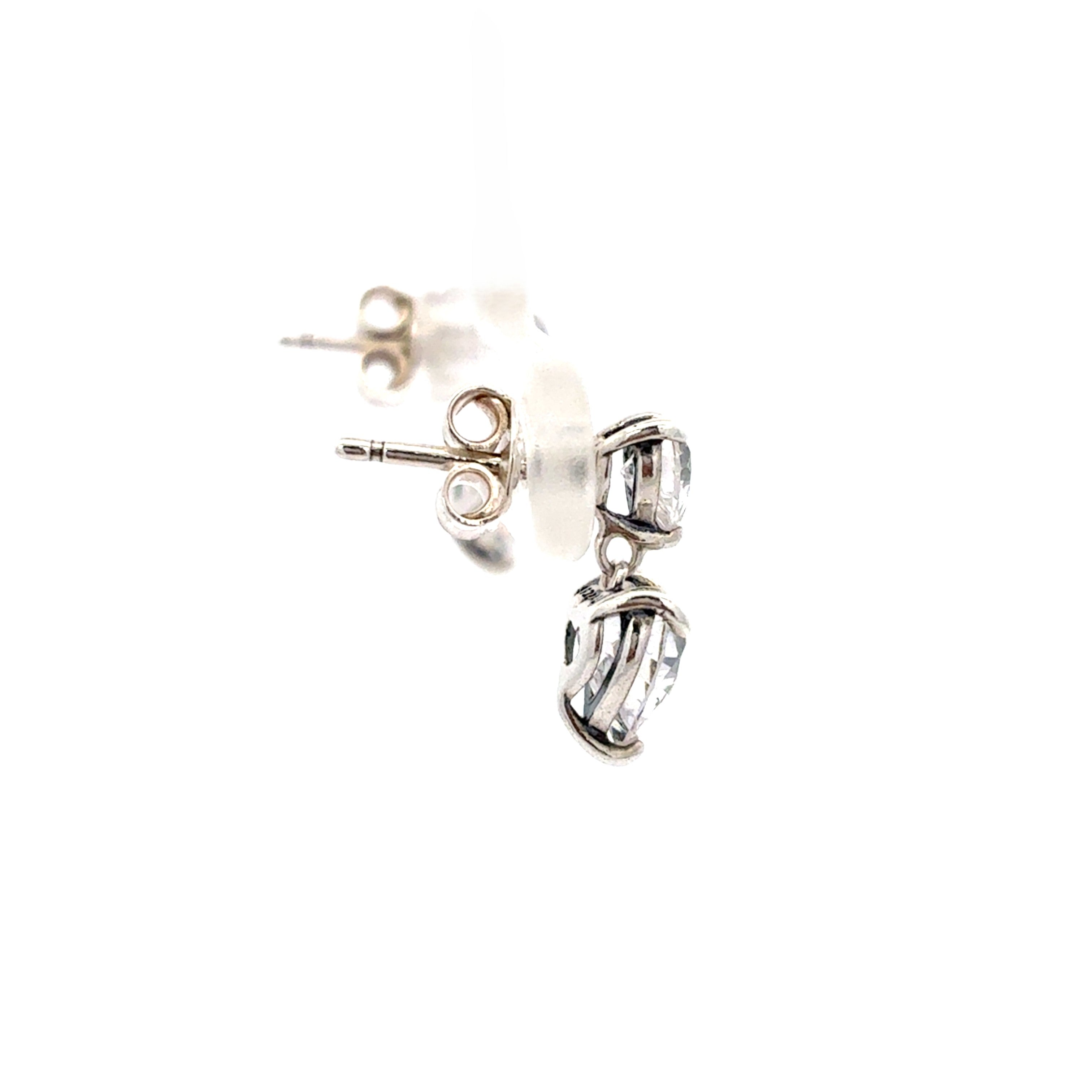Pandora Ohrringe Silber 925 Zirkonia Geschenk Schmuck