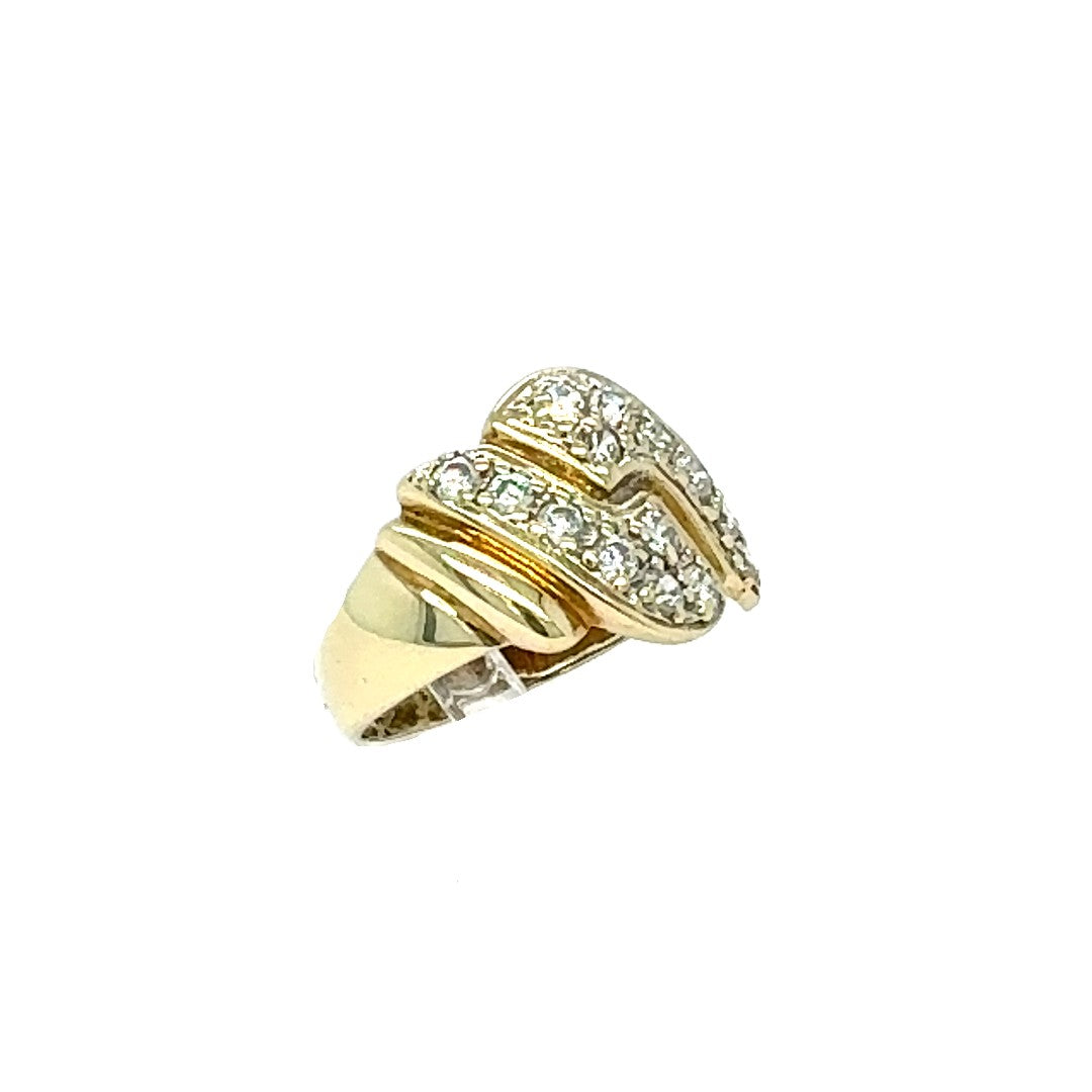 Ring Gelbgold 585/14kt Gr.57