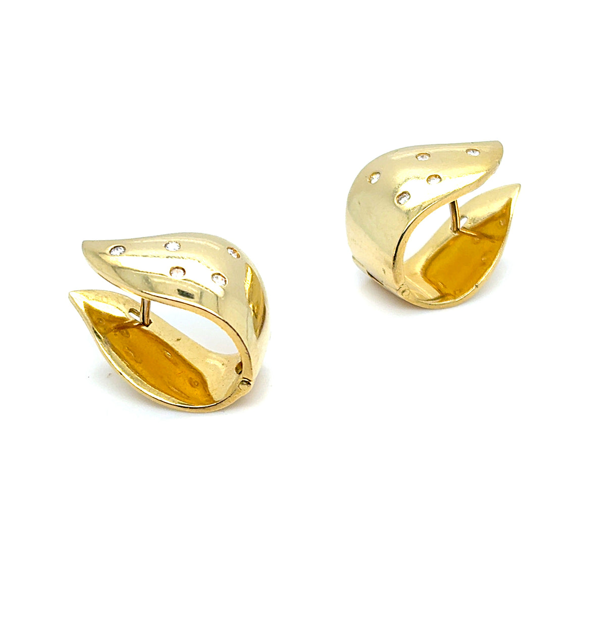 Ohrringe Gold 750 18 kt Brillanten Damen