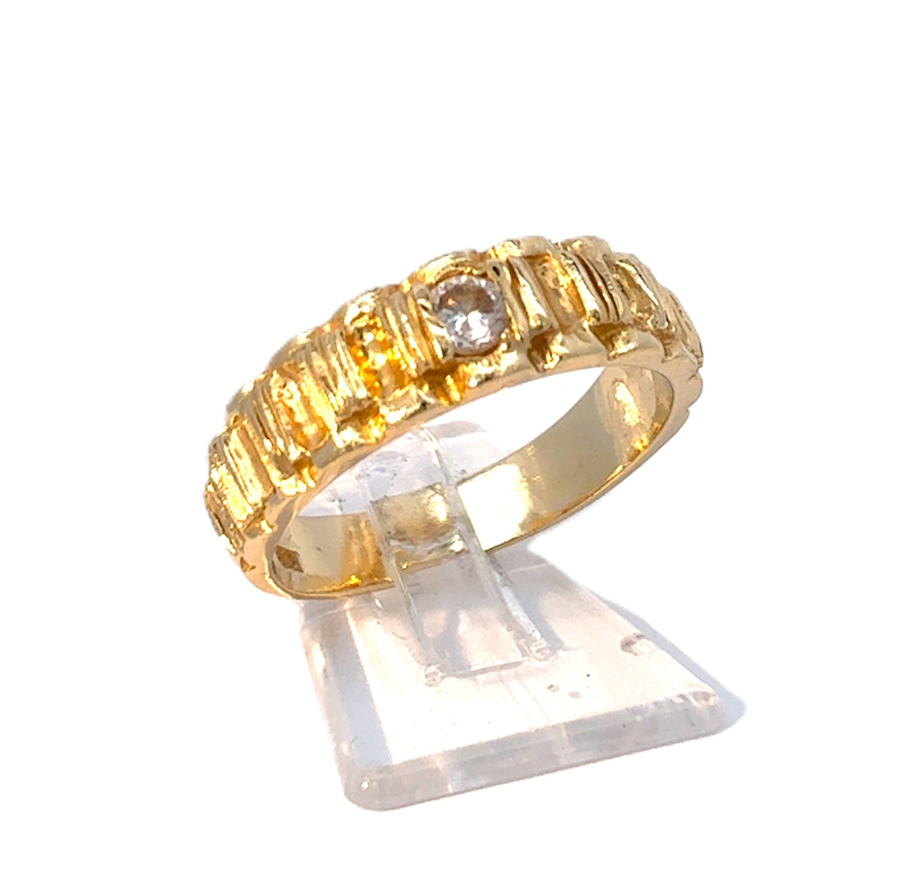 Damen Ring Gelb Gold / 14 kt *56*