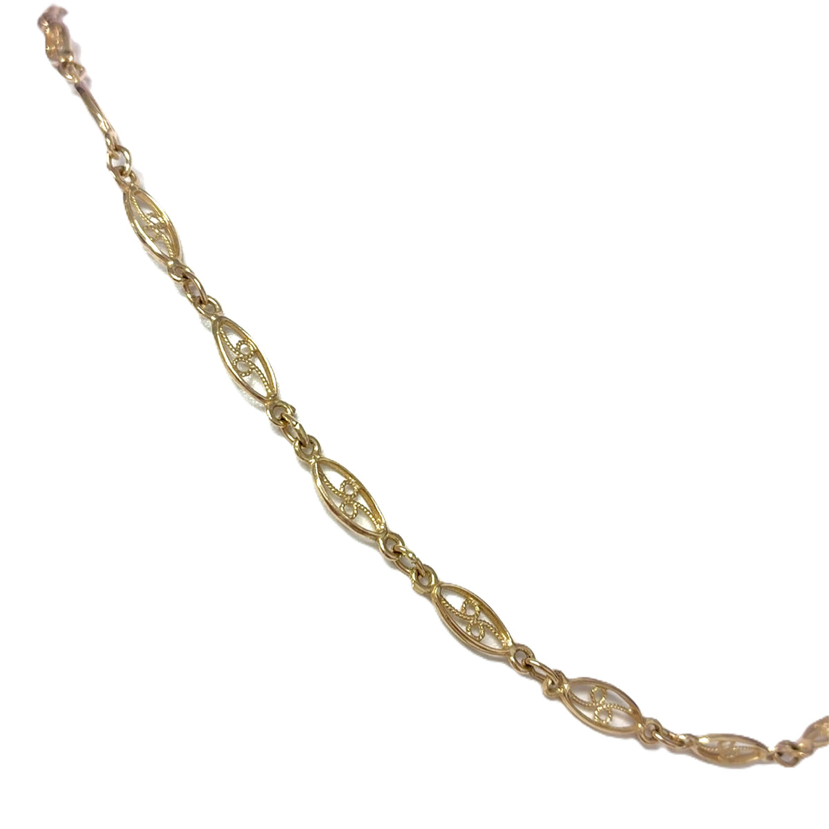 Unisex Kette Gelb Gold 585 / 14 kt 45 cm Geschenk Schmuck 238956