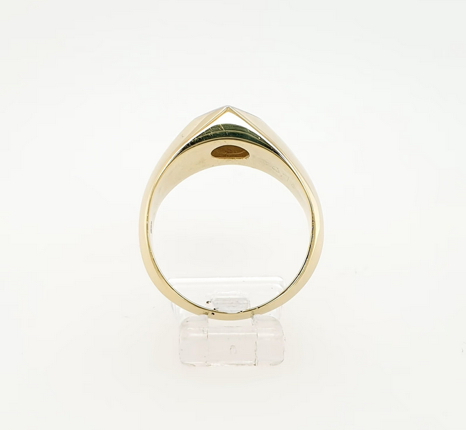Brillant 0,18ct Solitär Ring 585 Gelbgold 14 kt Gr.63/23
