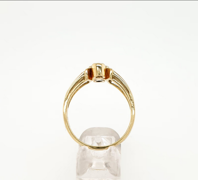 Ring Gelbgold 585/14kt Brillanten ca. 0,5 ct./si Gr. 56