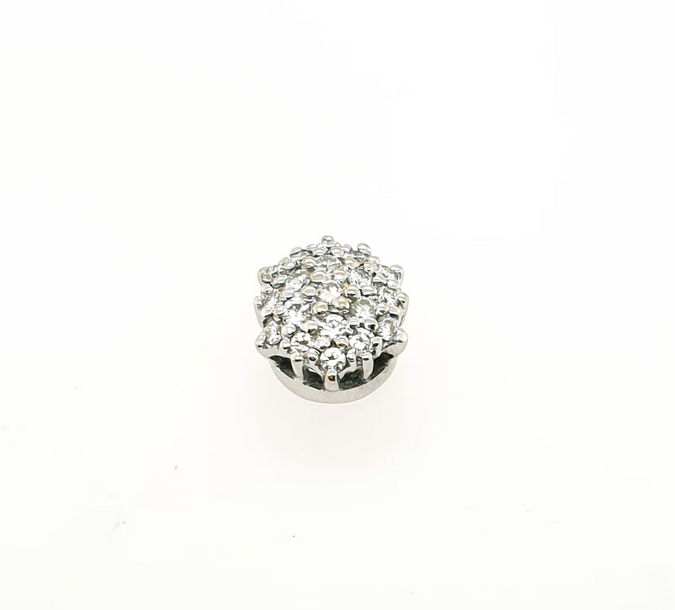 Brillant Anhänger für Kette Weißgold 585 14 Karat