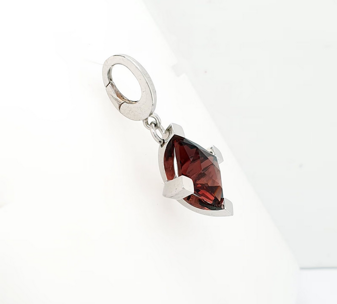 Jette Joop Schmuckanhänger 925 Sterling Silber purpur Zirkonia