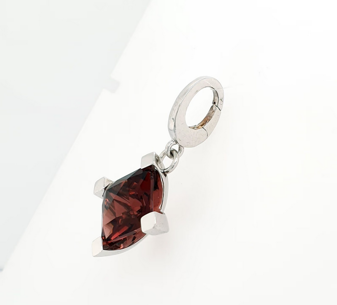 Jette Joop Schmuckanhänger 925 Sterling Silber purpur Zirkonia