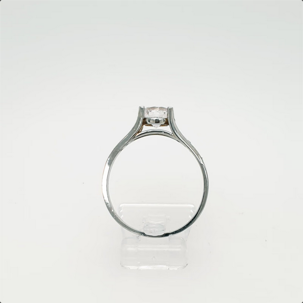 Ring Weißgold 585/14kt Zirkonia Gr. 59