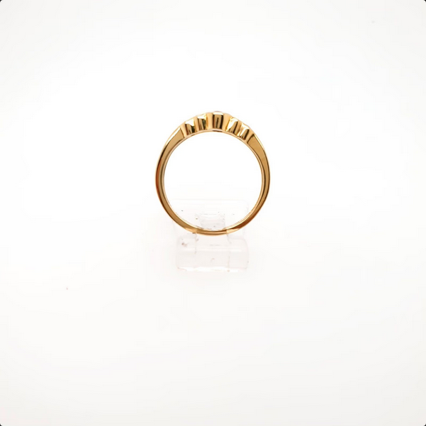 Damenring mit Brillanten & Rubin 750er Gold 18kt. Gr.55