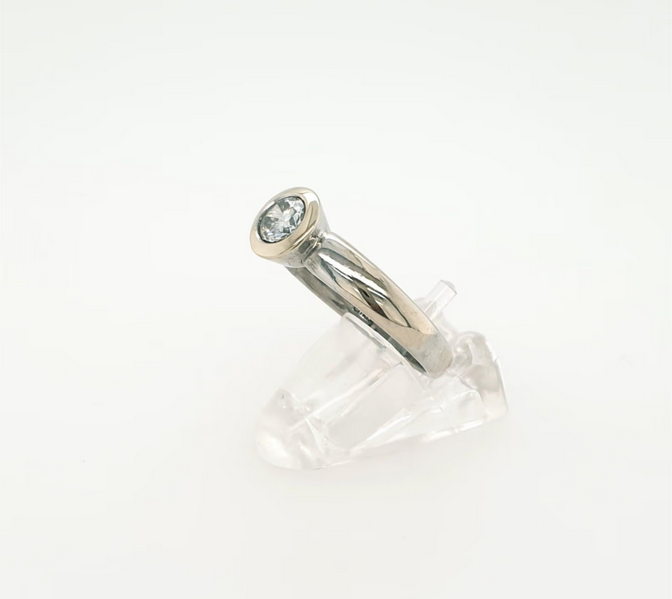 Christ Solitär Ring Weißgold 585/14kt Brillant ca. 0,50 ct/si Gr. 52
