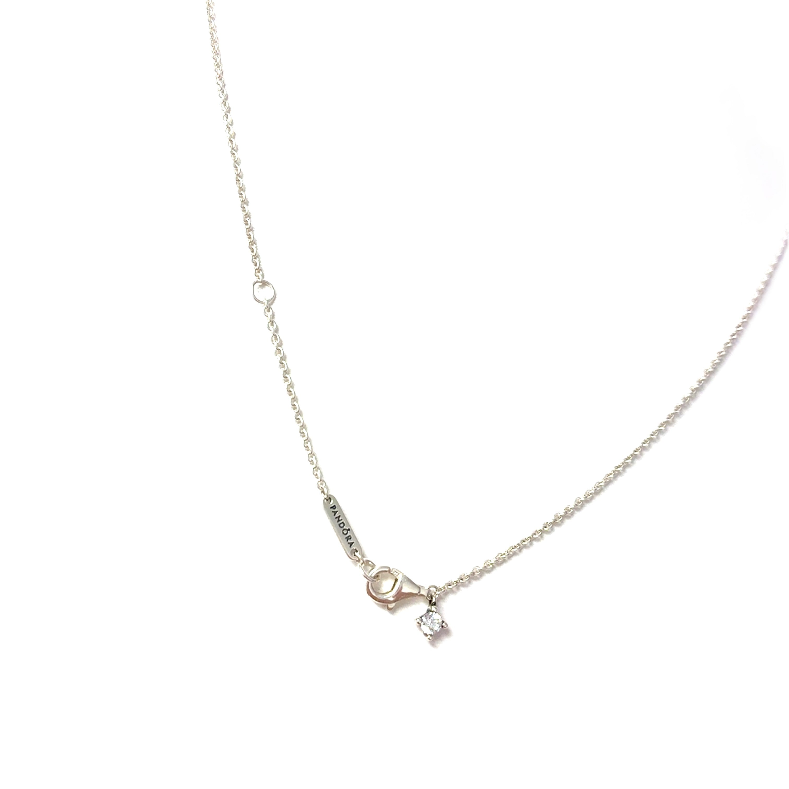 Pandora Damen Kette Herz Silber 925 Geschenk Schmuck