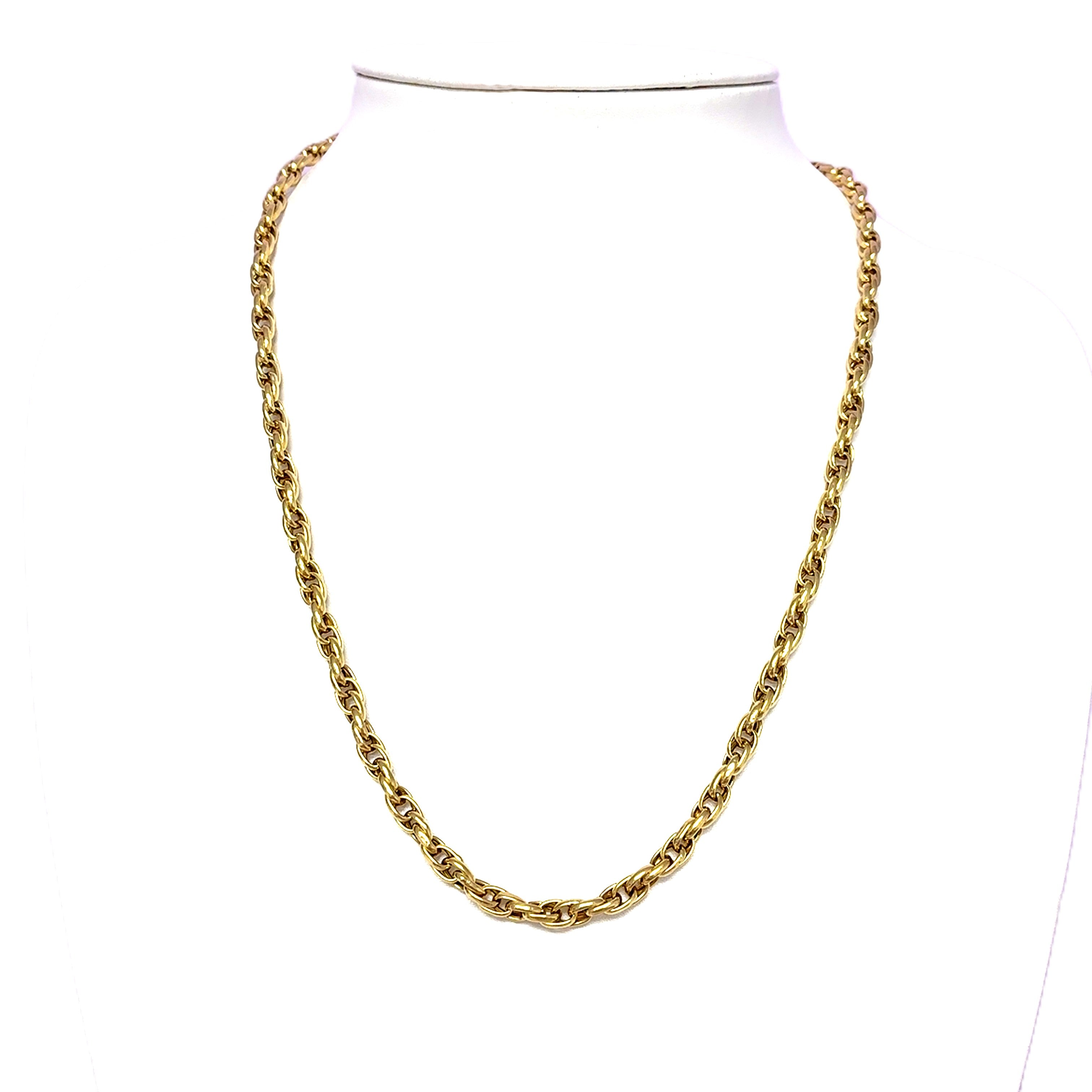 Unisex Kette Gelbgold 585/14 kt Schmuck