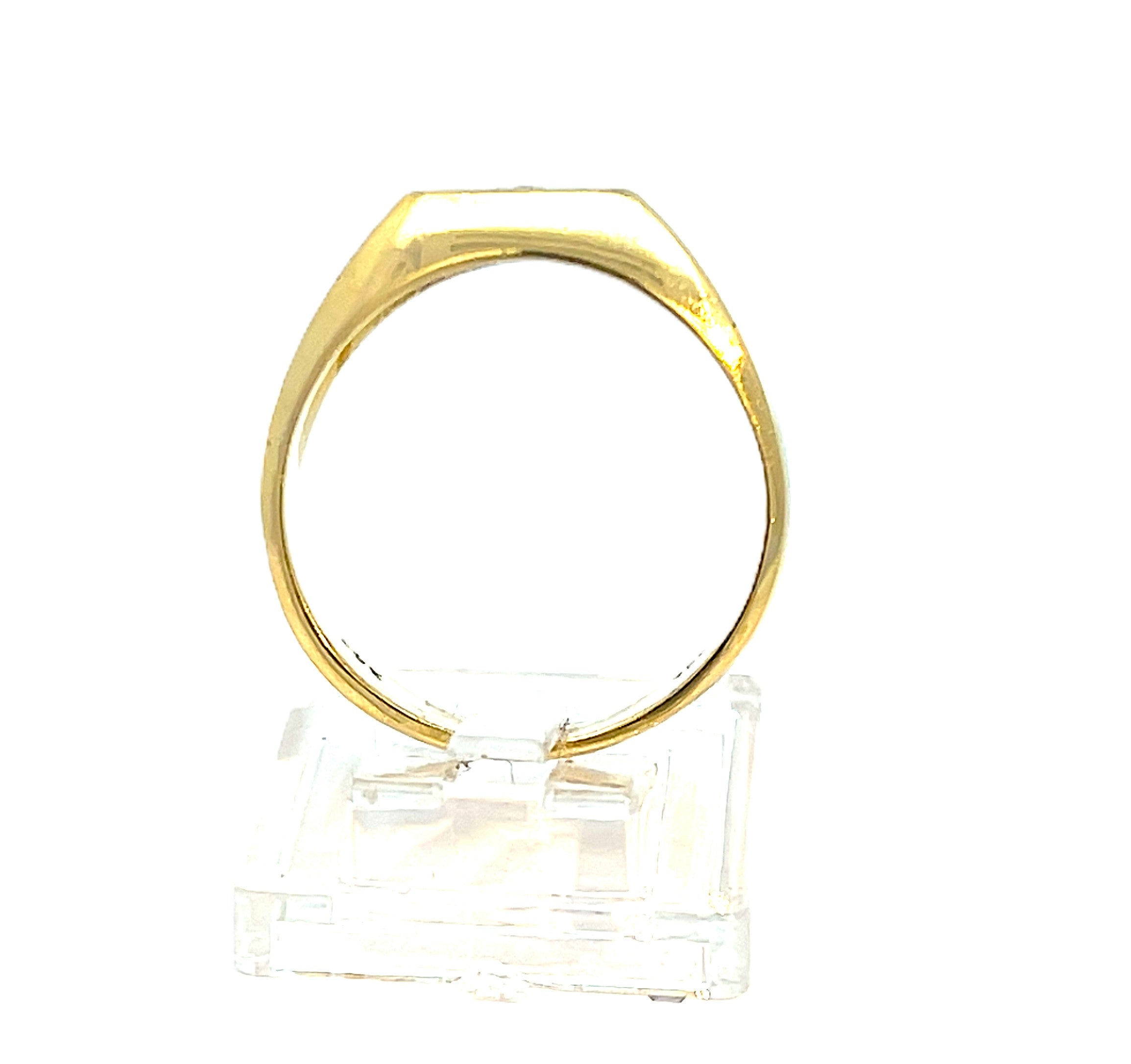 Brillantring Gelbgold 750 / 18 kt *63*