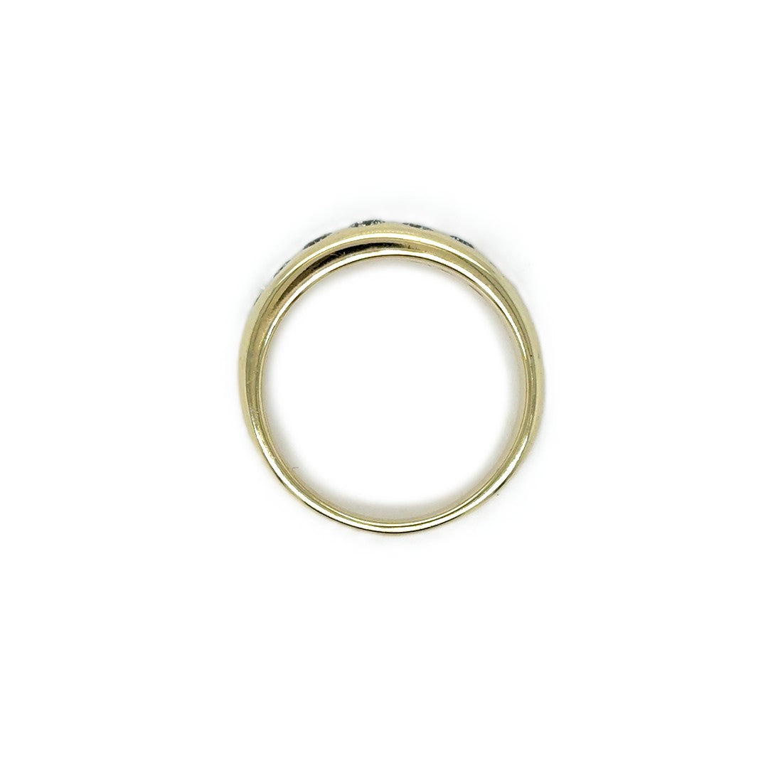Ring Gelbgold 585 14kt Gr.52 Brillanten