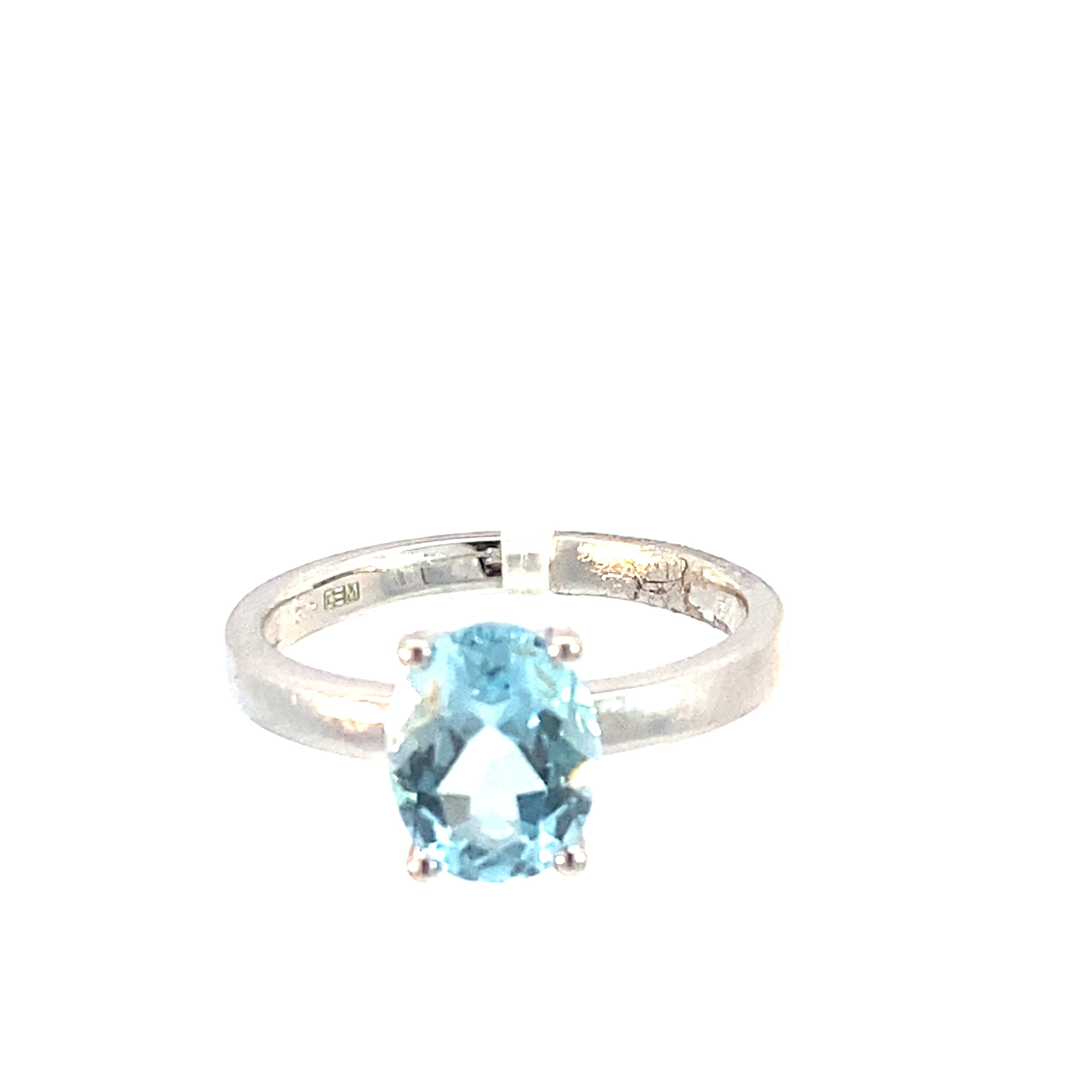 Ring Weißgold 333 8 Karat Gold Gr. 54