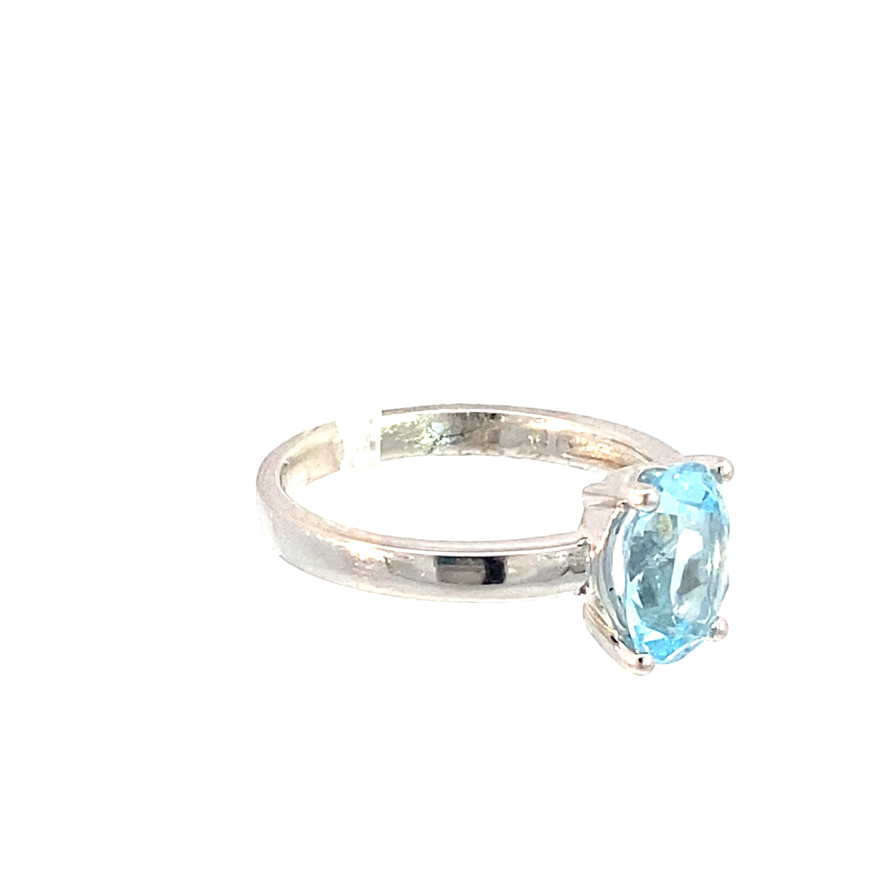 Ring Weißgold 333 8 Karat Gold Gr. 54