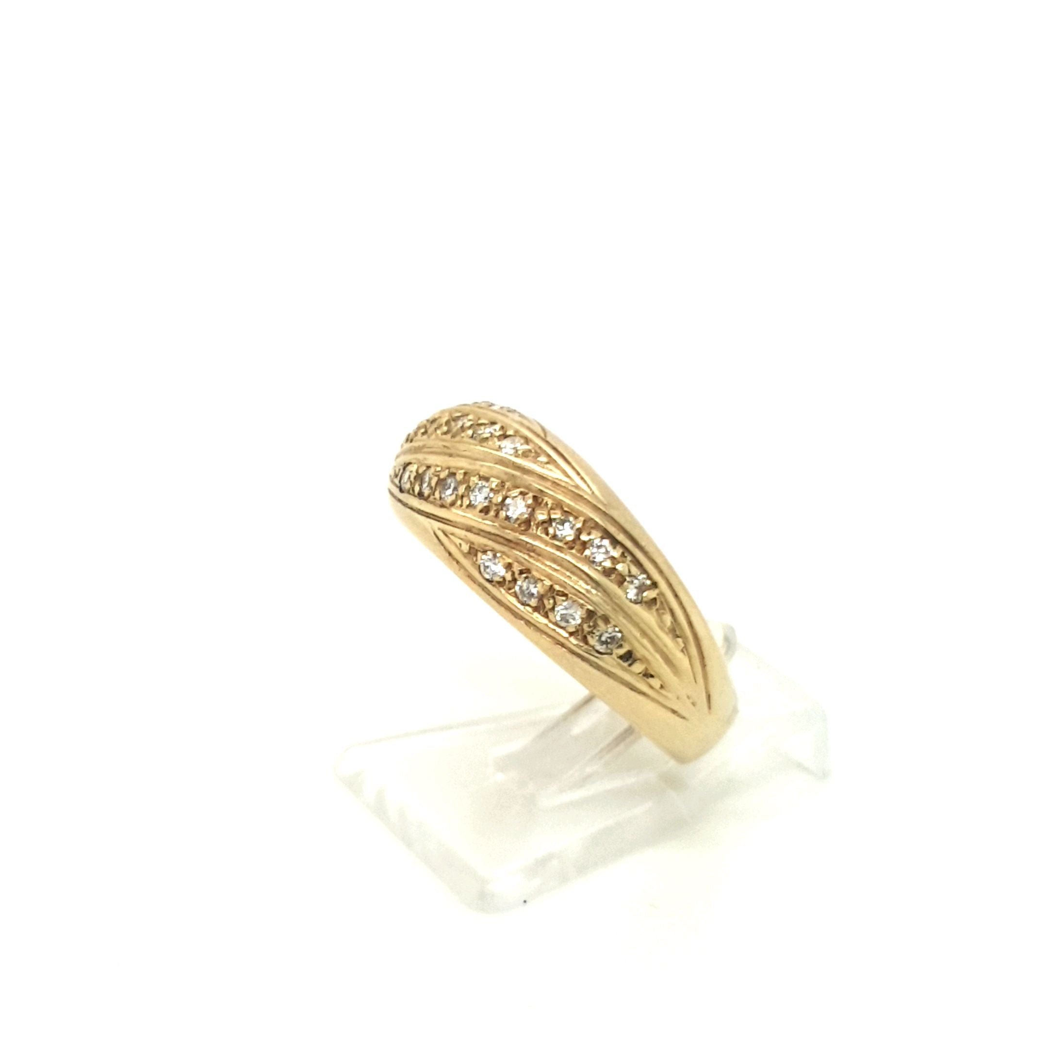Brillant Gold Ring 585 14kt Gr.54