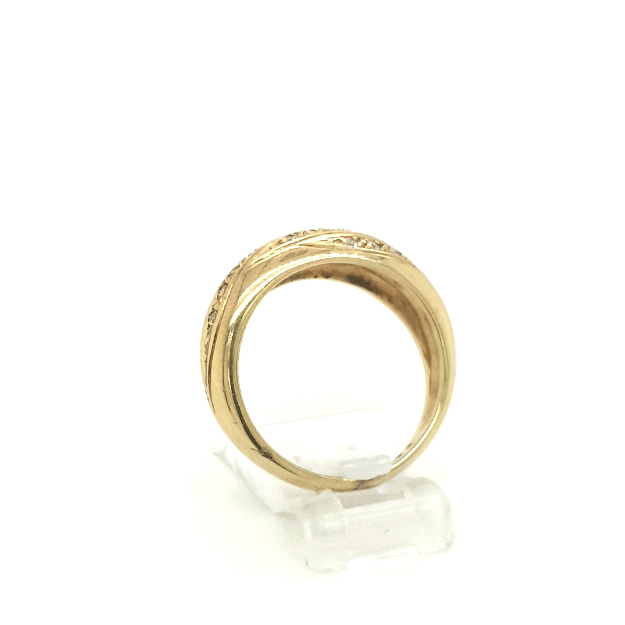 Brillant Gold Ring 585 14kt Gr.54