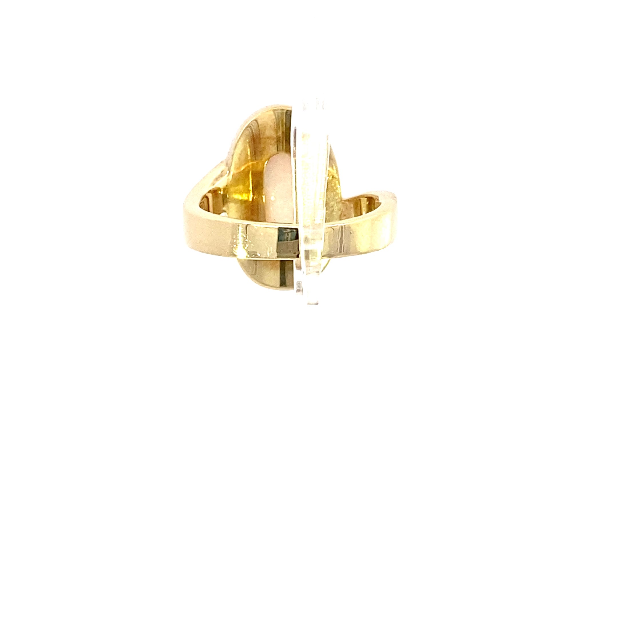 Ring Gelbgold 585/14 Karat mit Opal