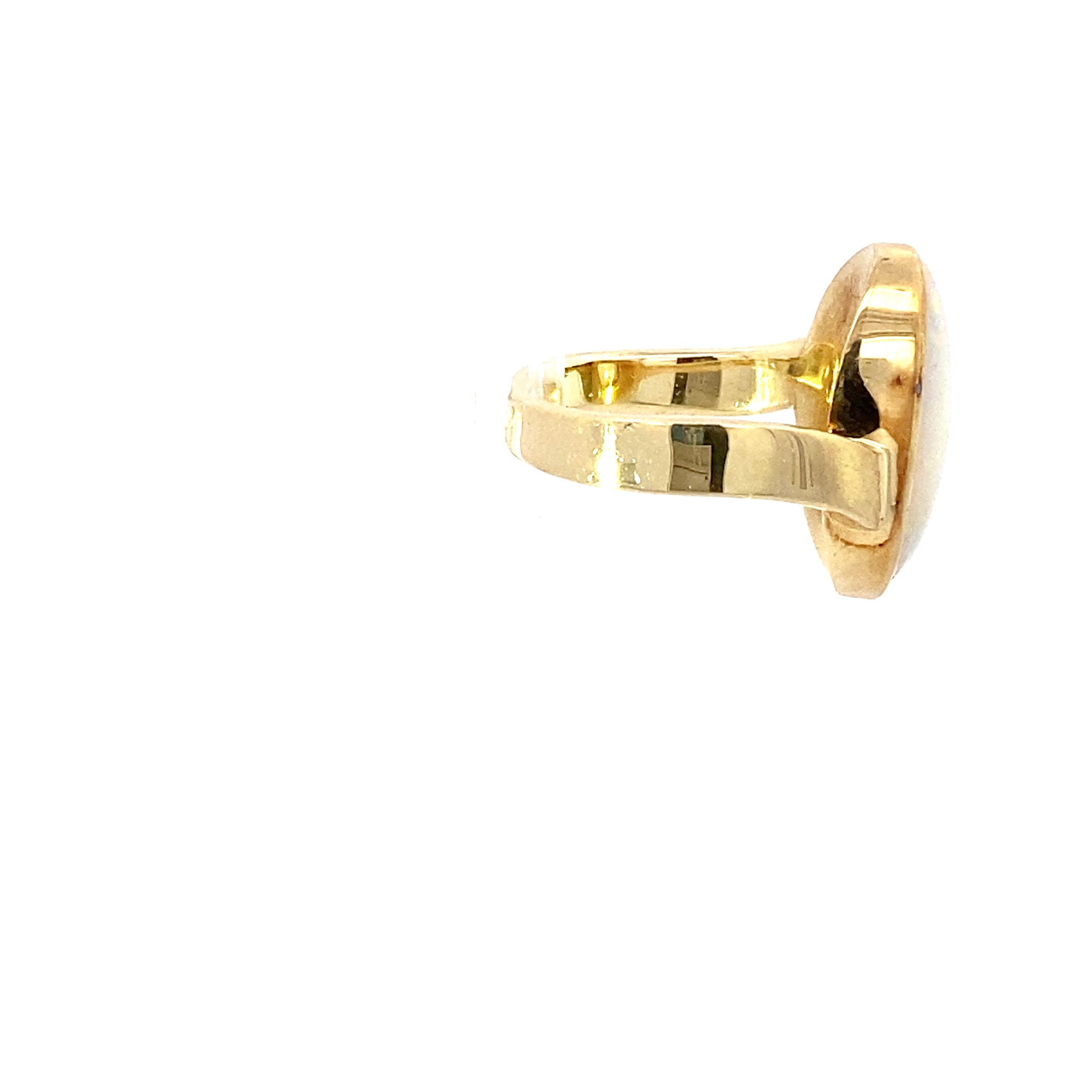 Ring Gelbgold 585/14 Karat mit Opal