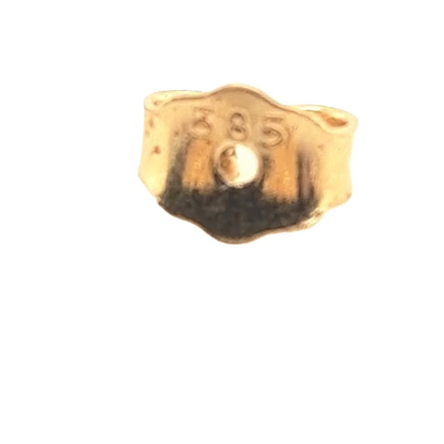 Ohrringe Ohrstecker Gelbgold 585/14kt Motiv Schmetterlinge