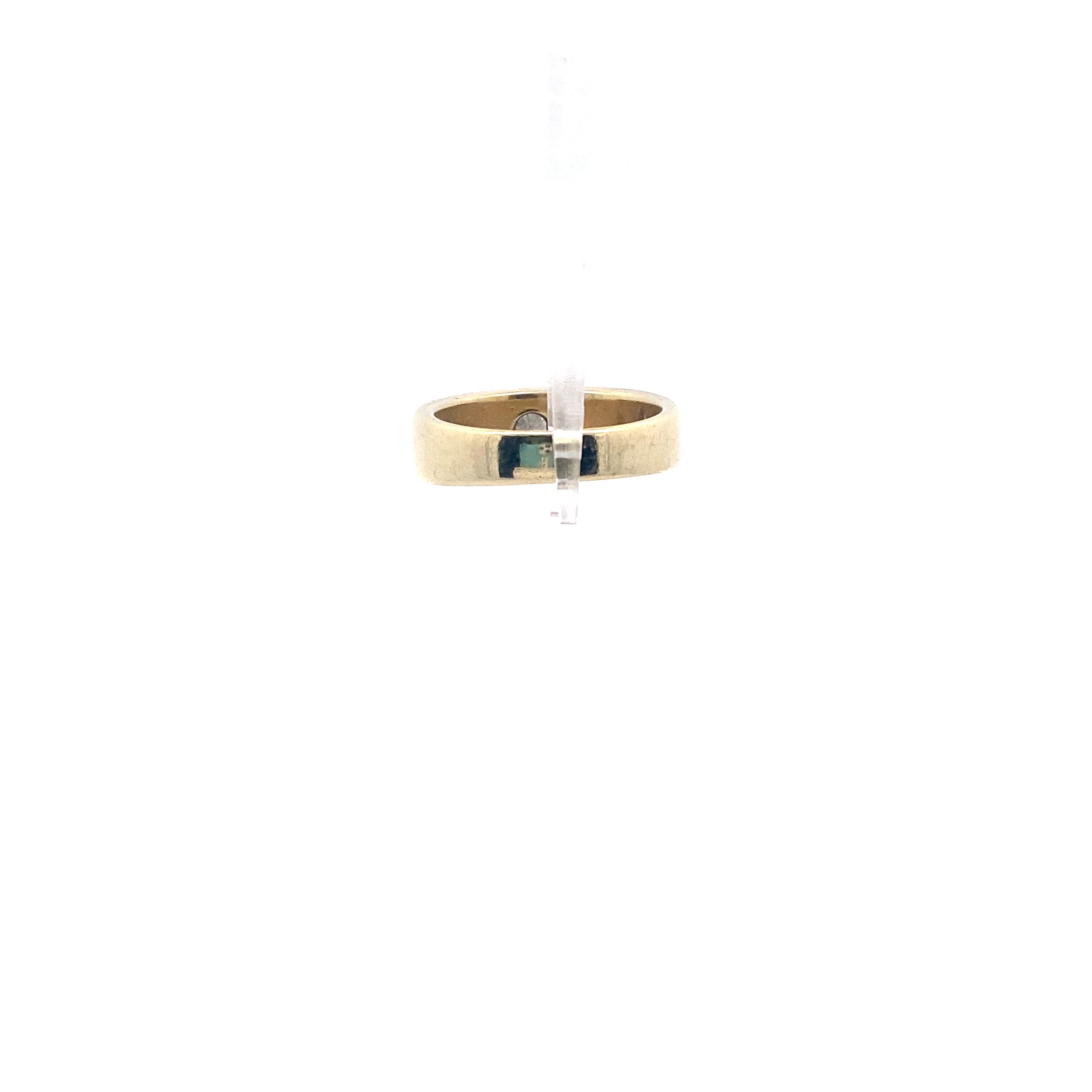 Brillantring Gelbgold 585 14 Karat mit 1 Brillant