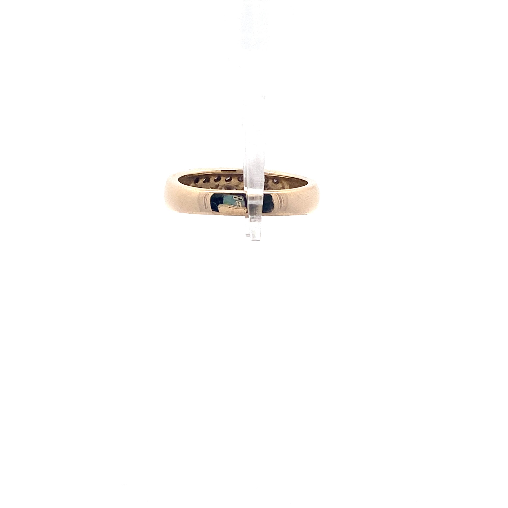 Brillantring Gelbgold 585 14 Karat Gold Gr.60 mit 25 Brillanten